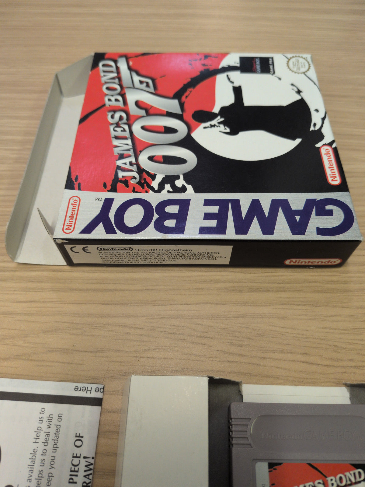 007 James Bond Nintendo Game Boy Boxed