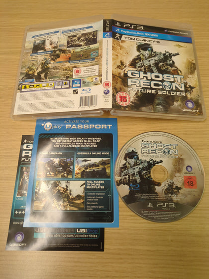 Tom Clancy's Ghost Recon Future Soldier Sony PS3 game
