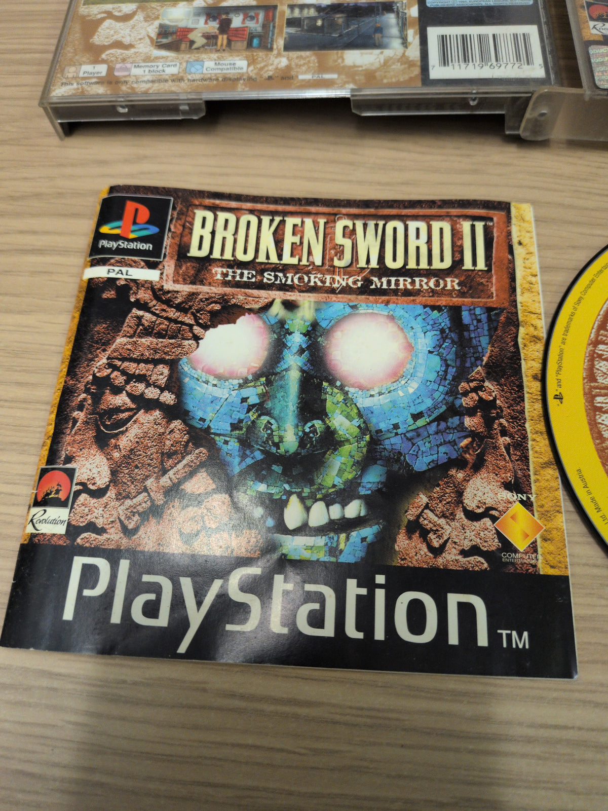 Broken Sword II Sony PS1 game