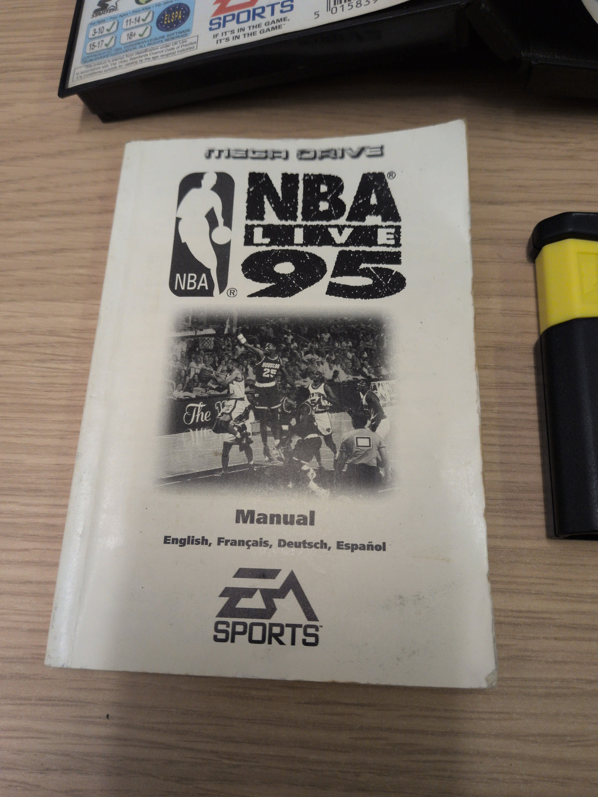 NBA Live 95 Sega Mega Drive game