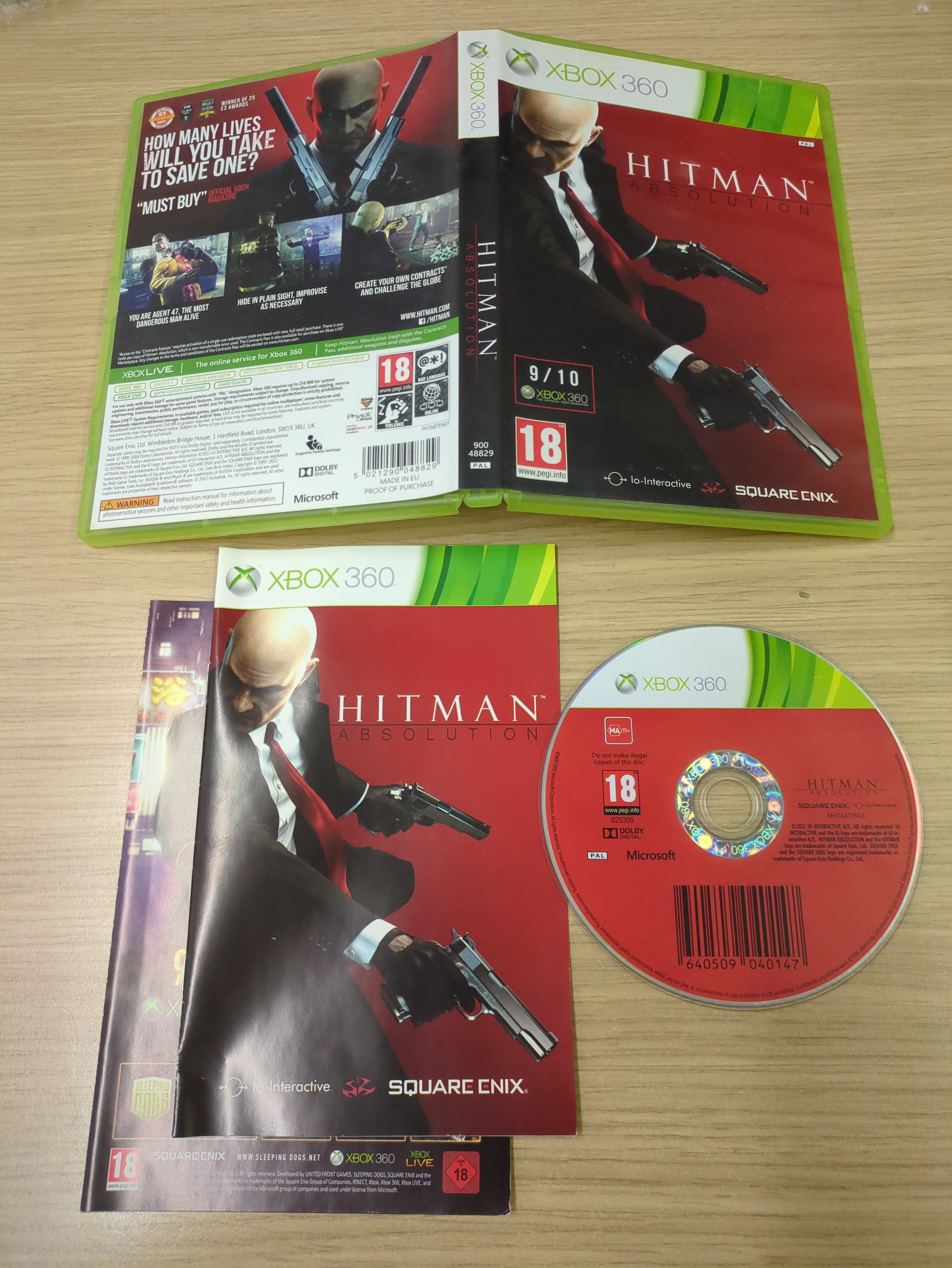 Hitman Absolution Xbox 360 game