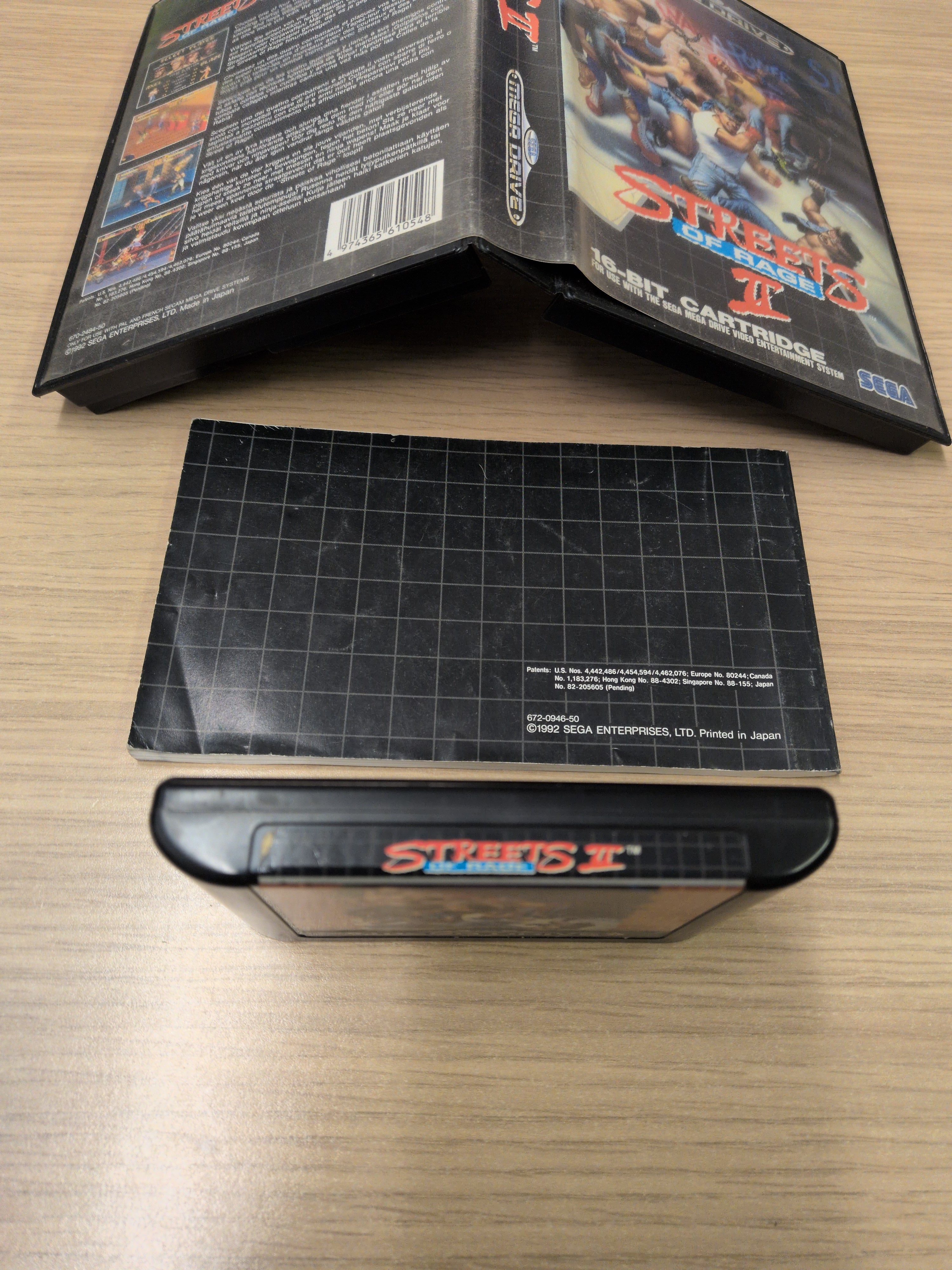 Streets of Rage II Sega Mega Drive game