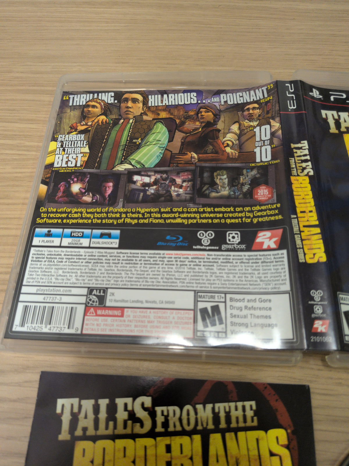 Tales From The Borderlands: A Telltale Games Series Sony PS3 game NTSC