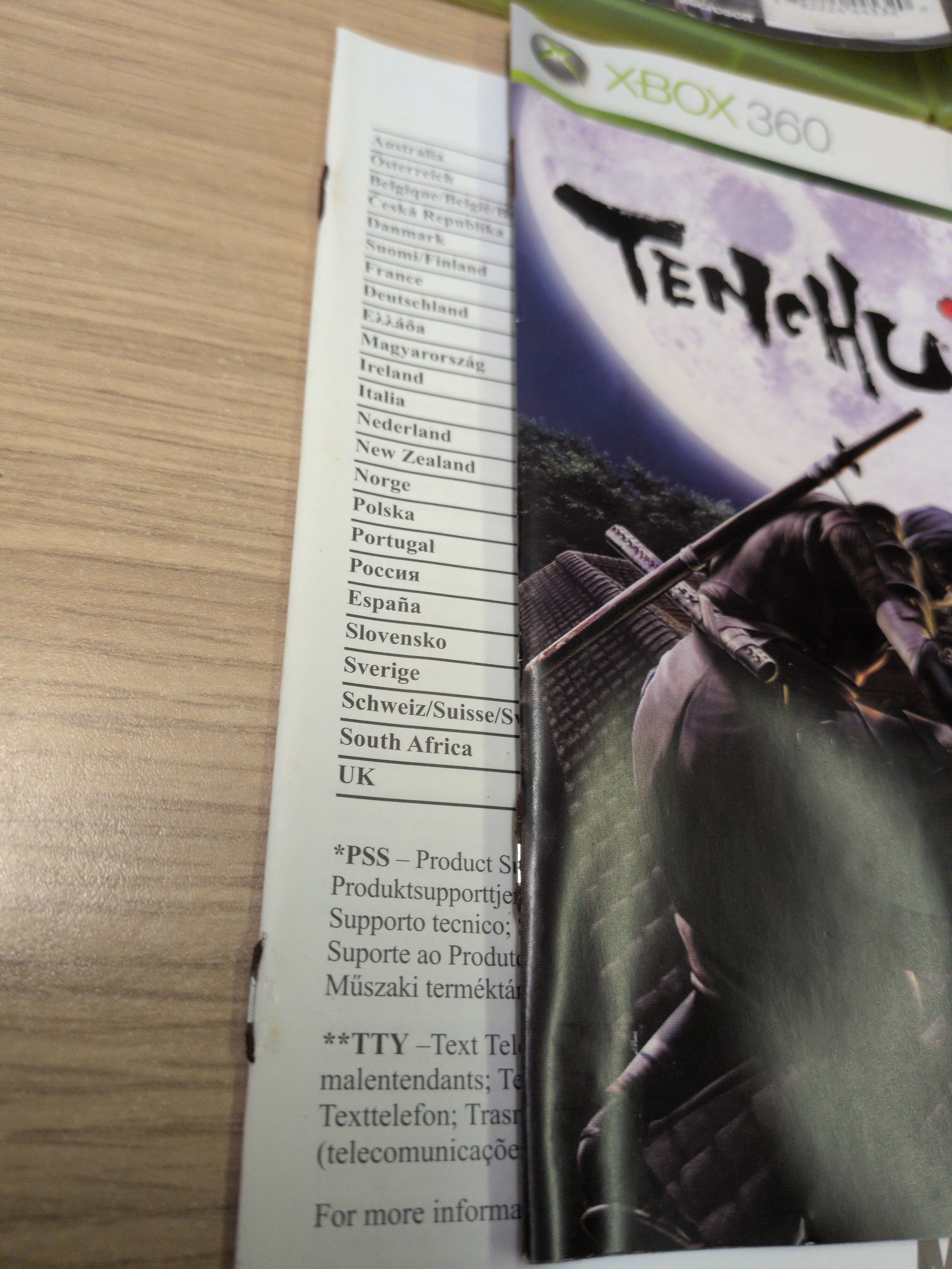 Tenchu Z Xbox 360 game