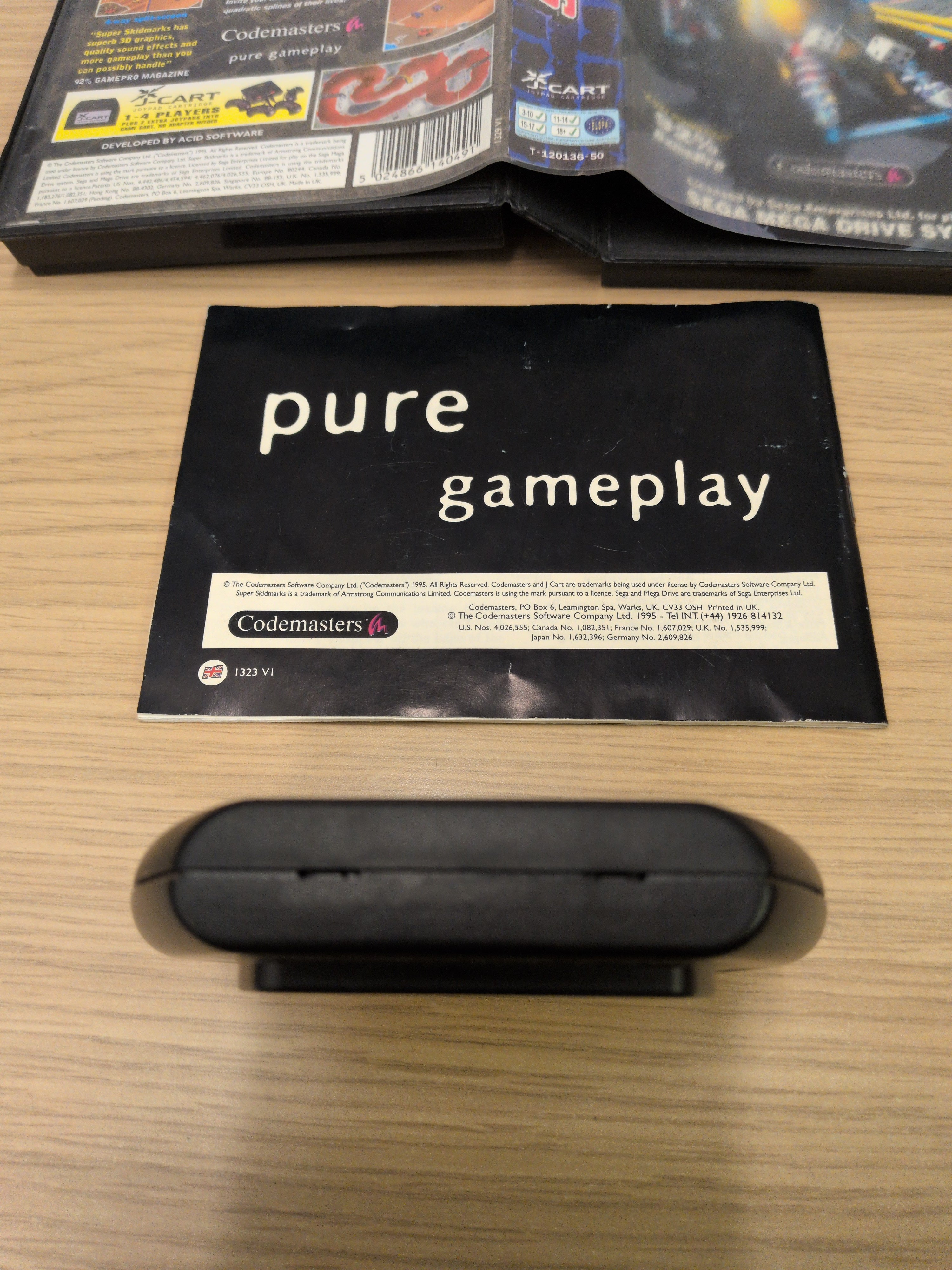 Super Skidmarks Sega Mega Drive game