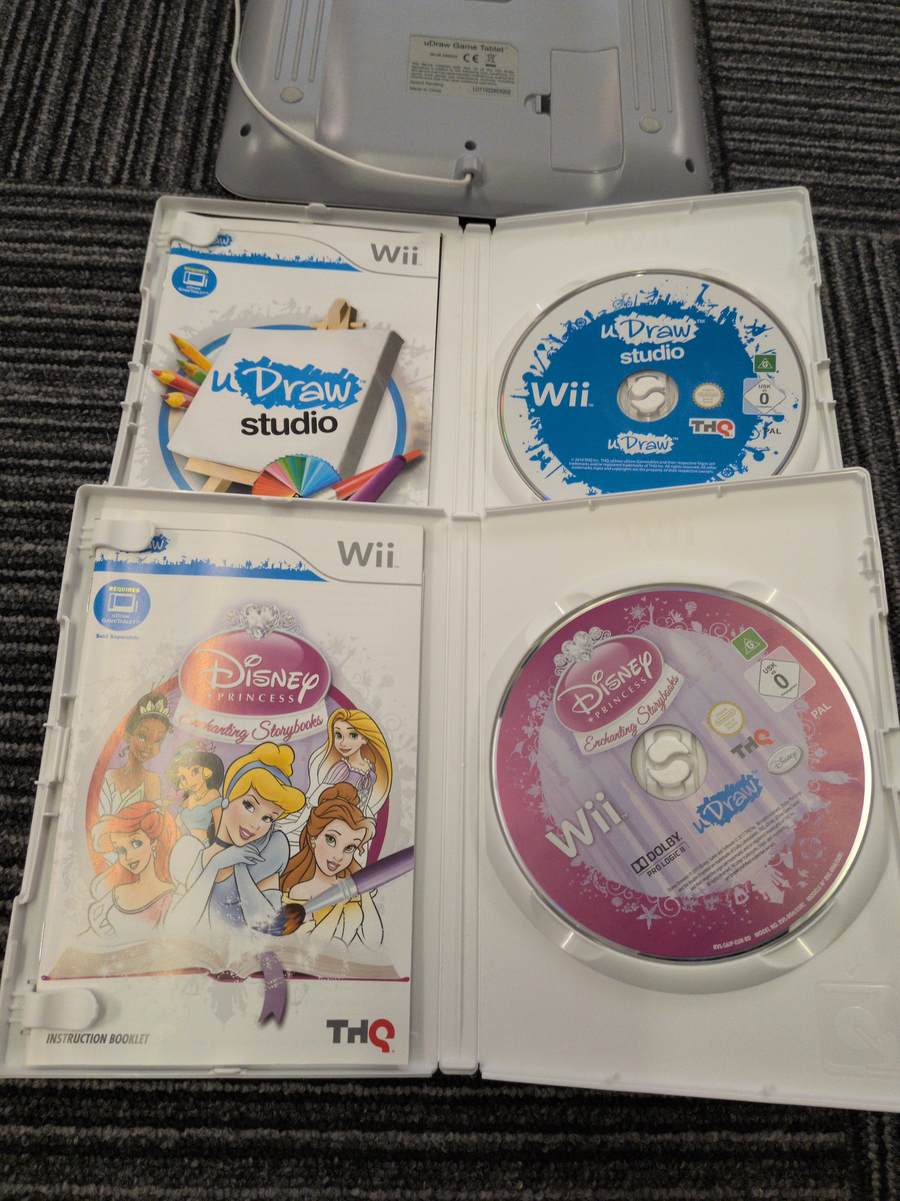 uDraw Tablet & Games bundle Nintendo Wii