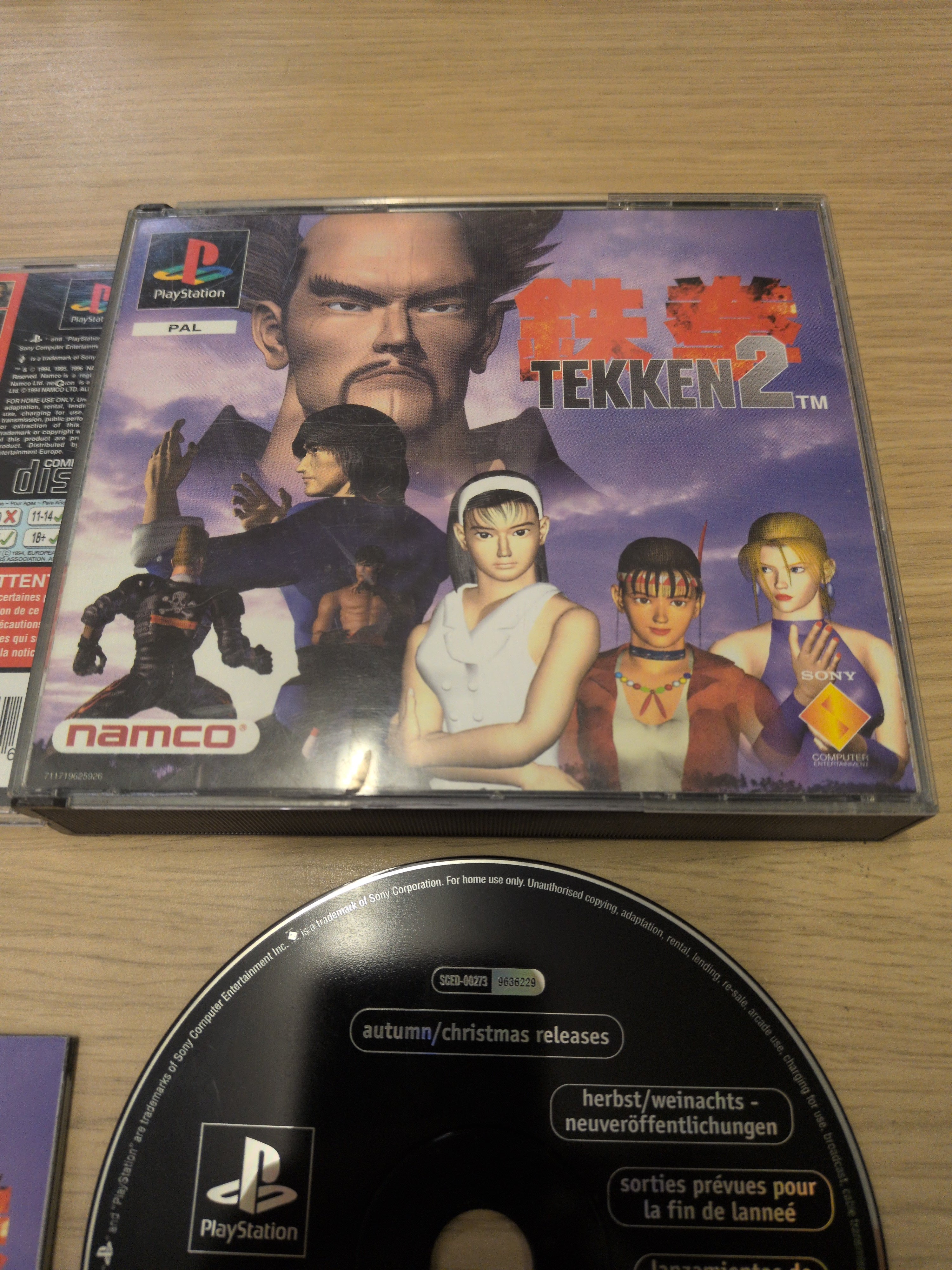 Tekken 2 (Big box) Sony PS1 game
