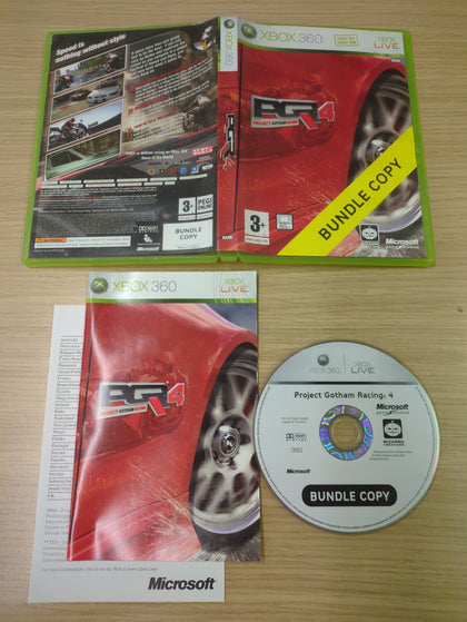 Project Gotham Racing 4 Xbox 360 game