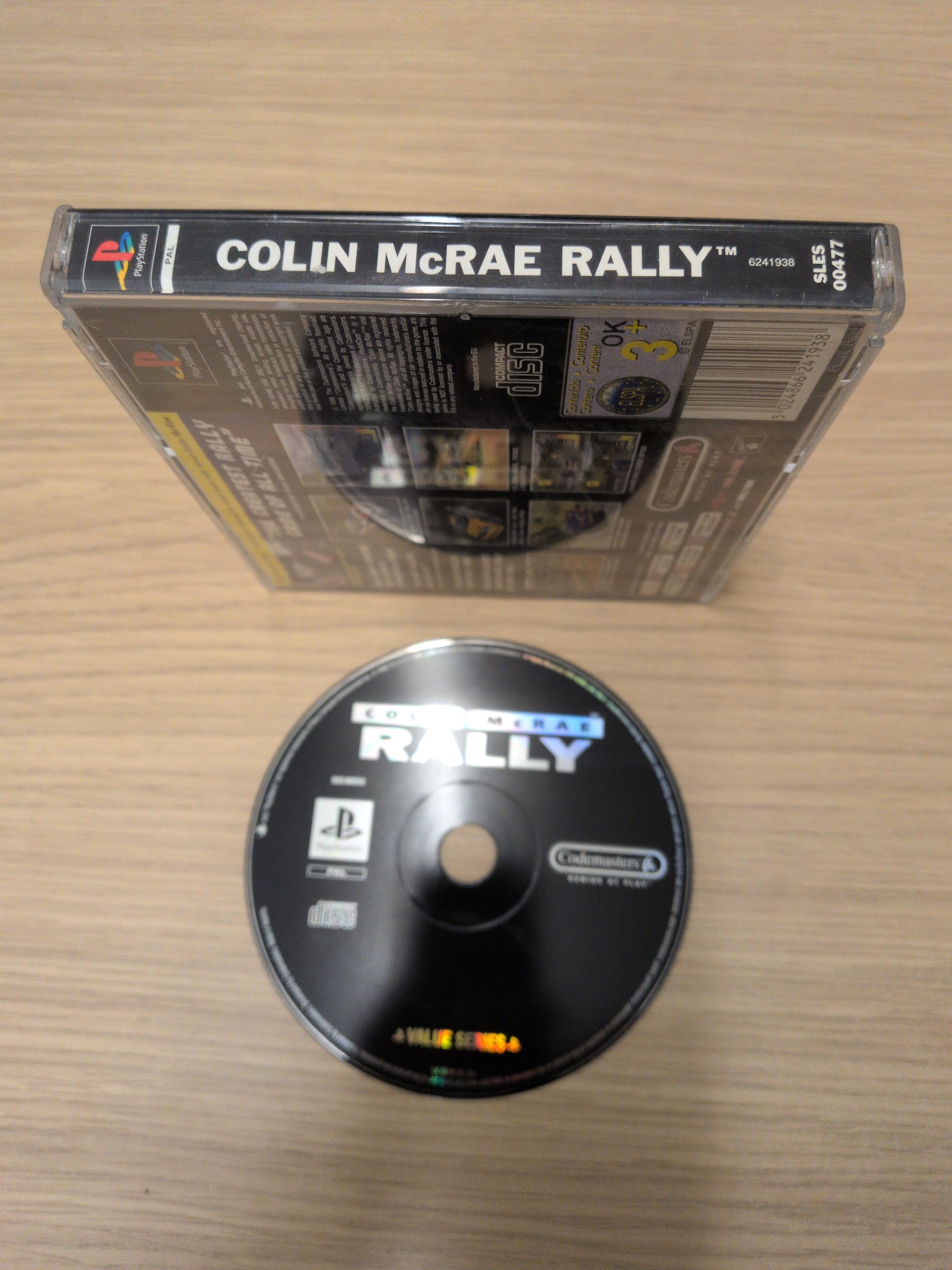 Colin McRae Rally (No. 1 Bestseller) Sony PS1 game
