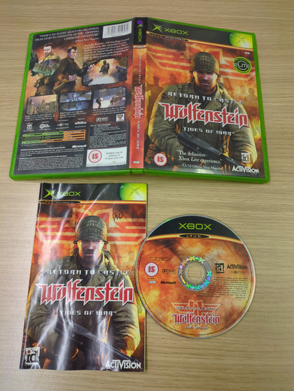 Return to Castle Wolfenstein: Tides of War original Xbox game