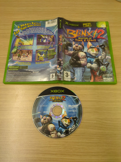 Blinx 2: Masters of Time & Space original Xbox game