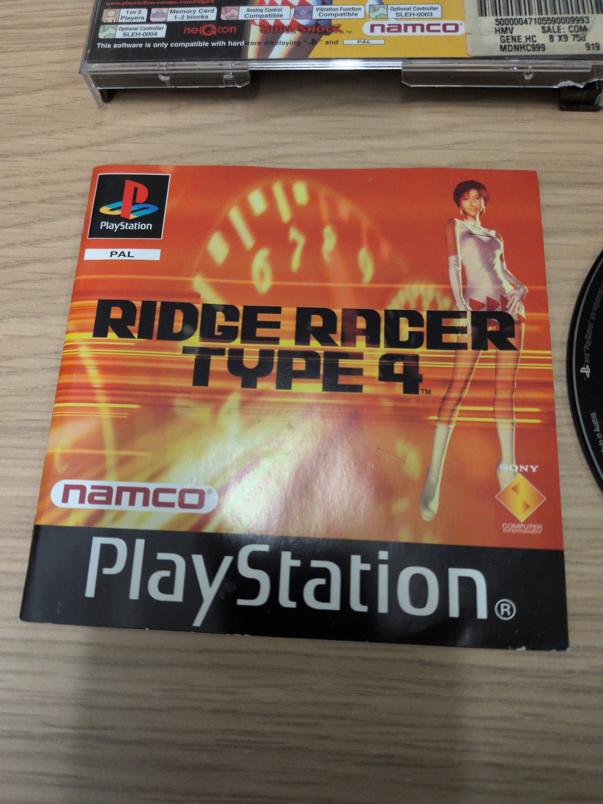 Ridge Racer Type 4 Sony PS1 game