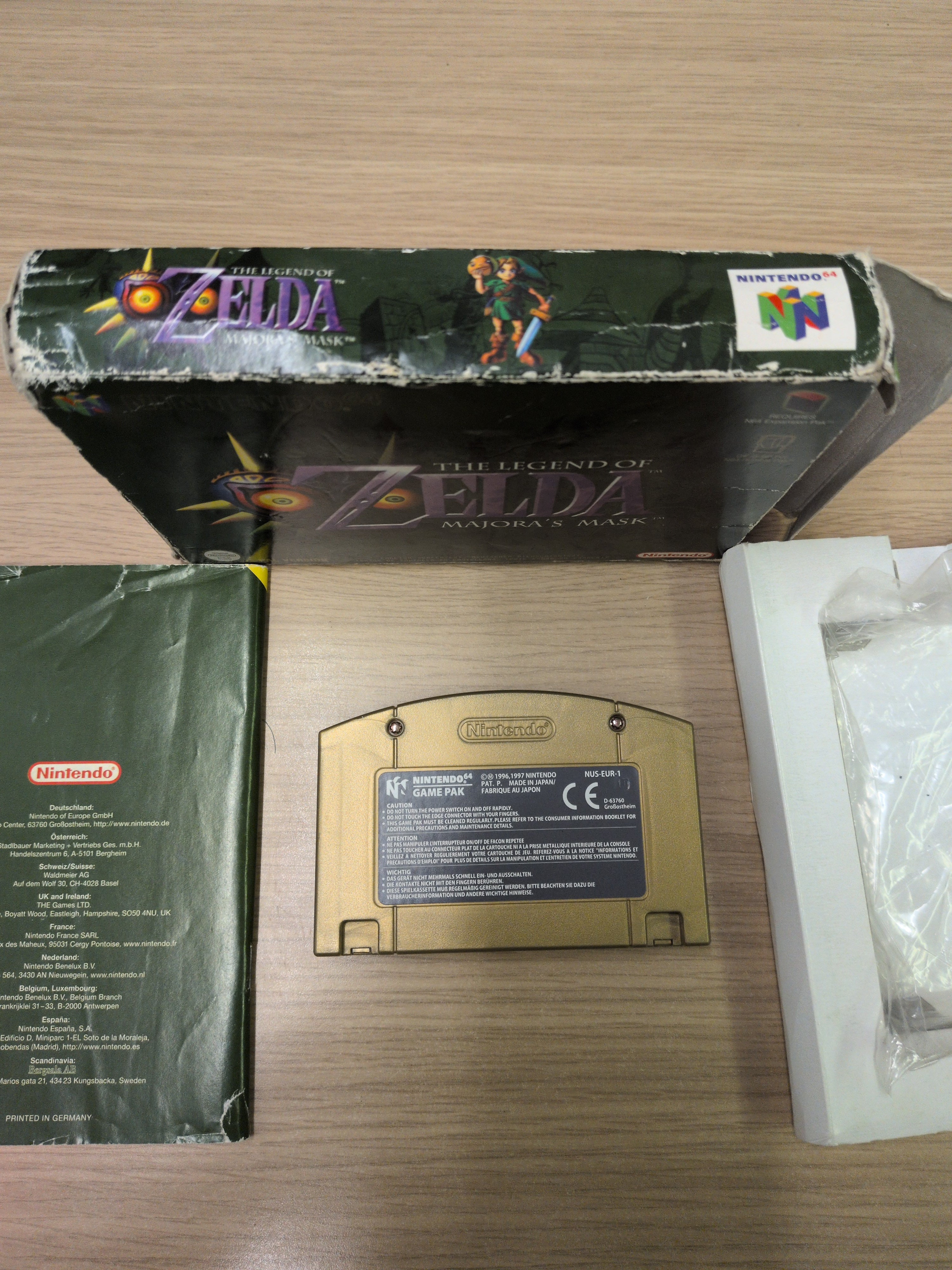 The Legend of Zelda : Majora's Mask Nintendo N64 game