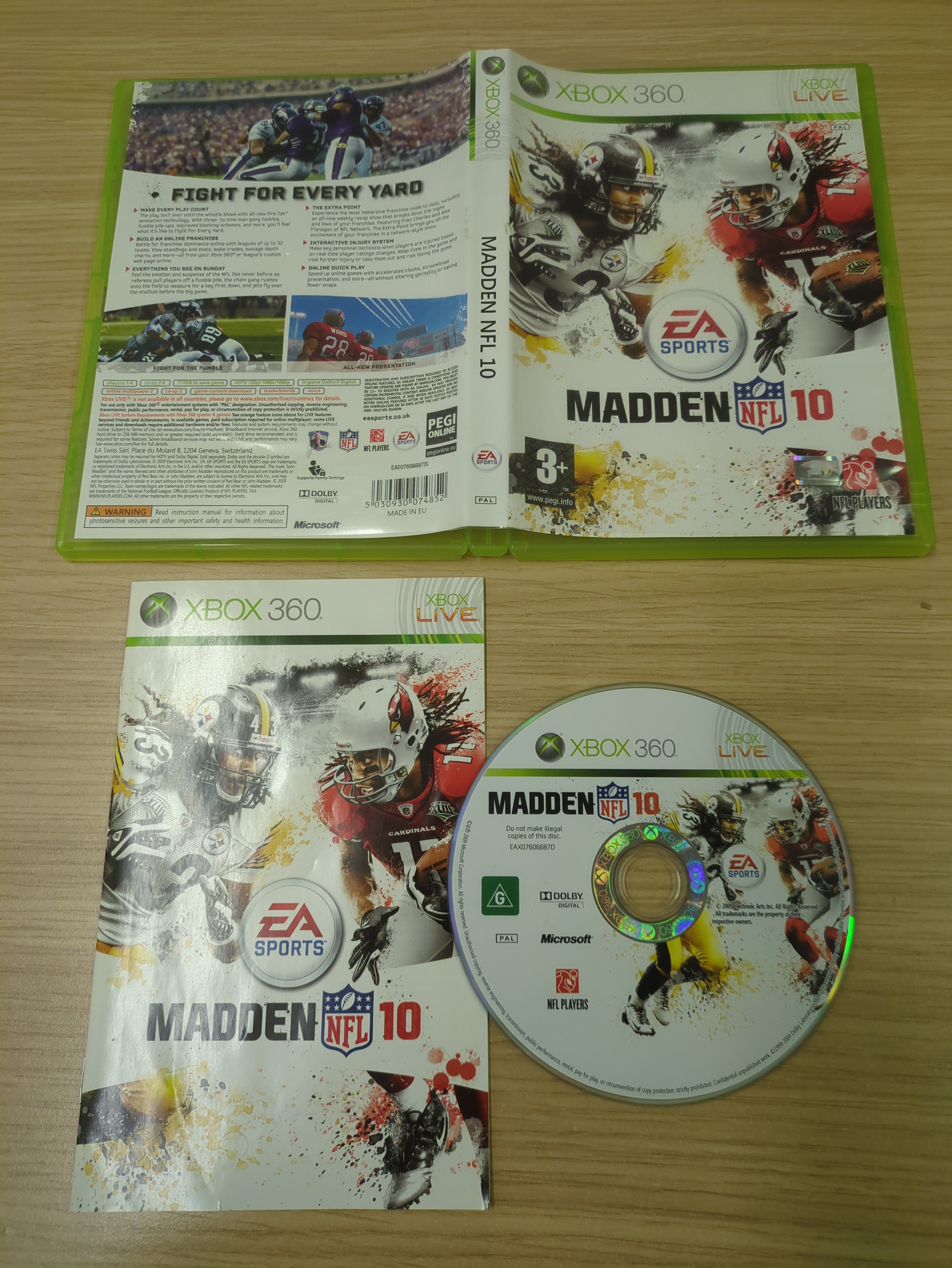 Madden NFL 10 Xbox 360 game
