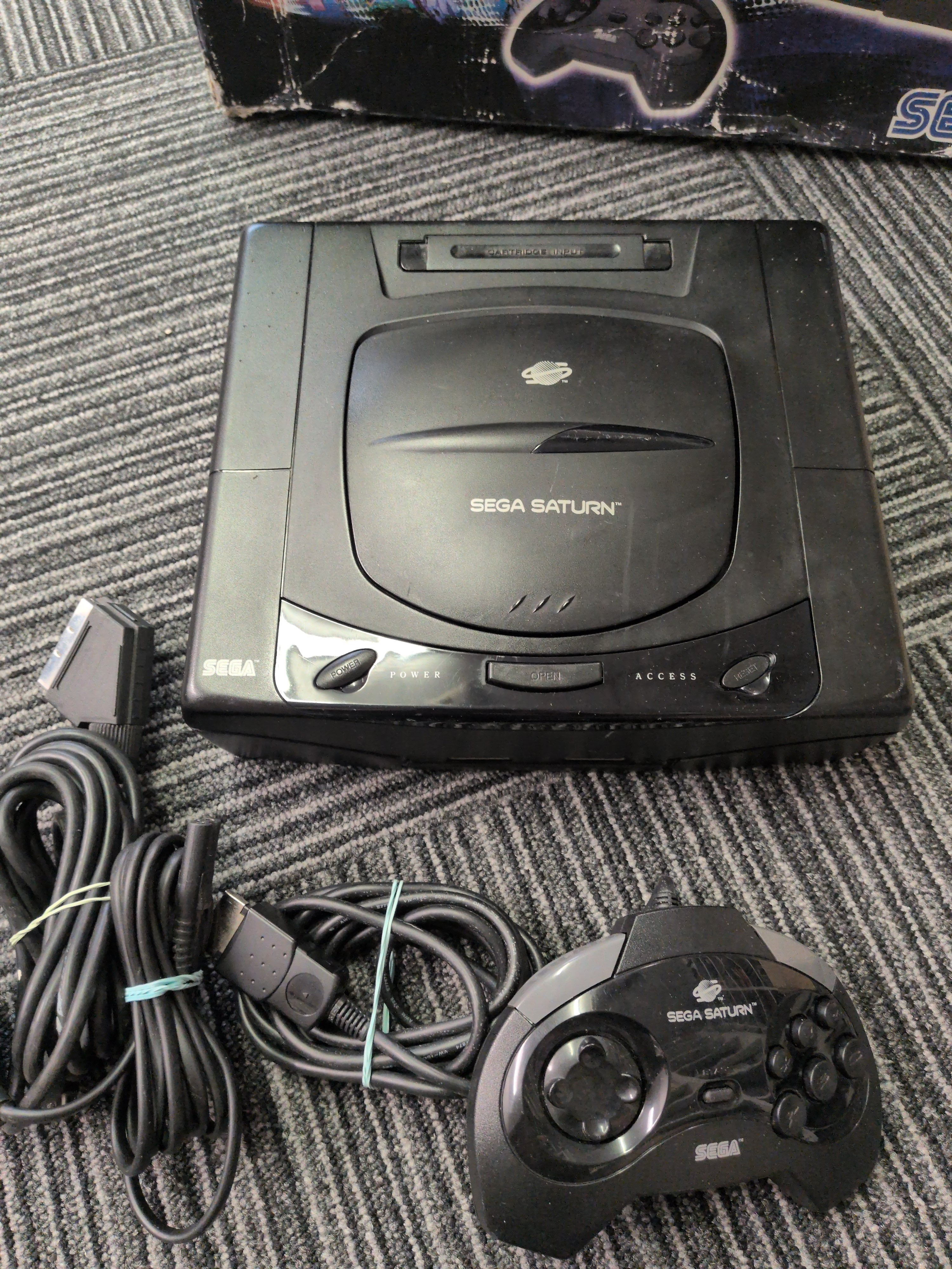 Sega Saturn Model 1 Boxed Console
