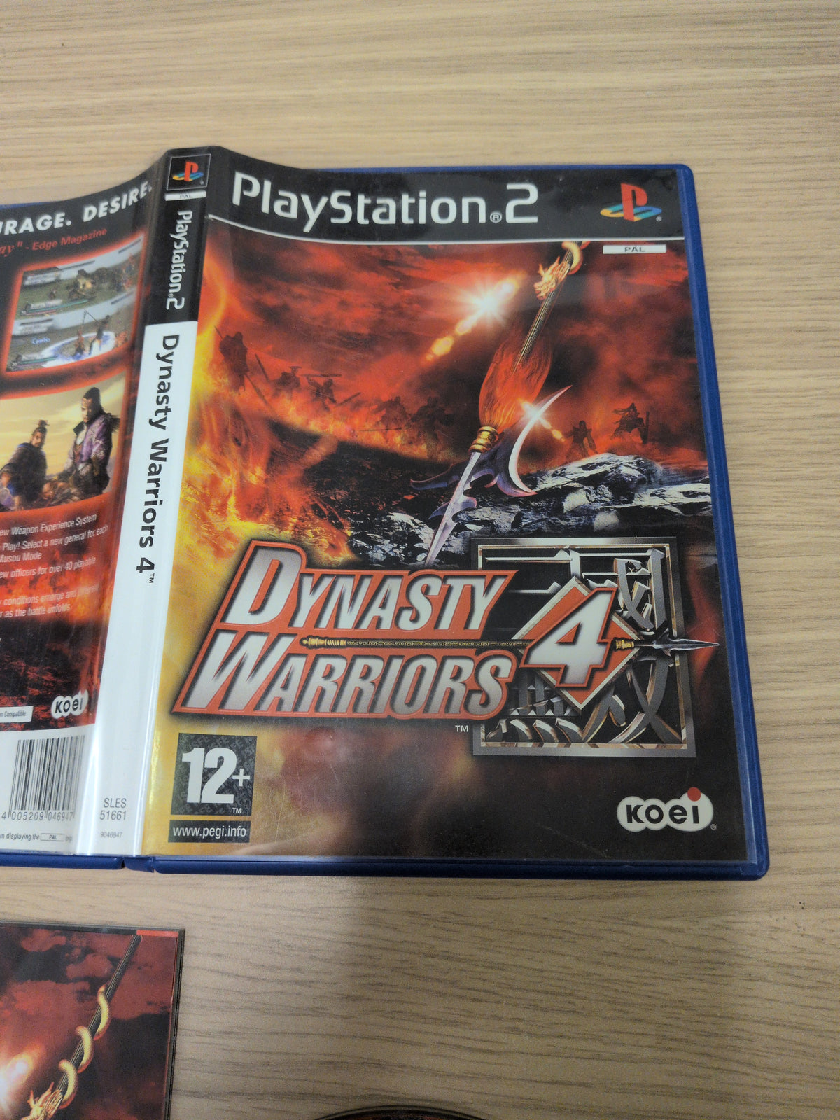 Dynasty Warriors 4 Sony PS2 game