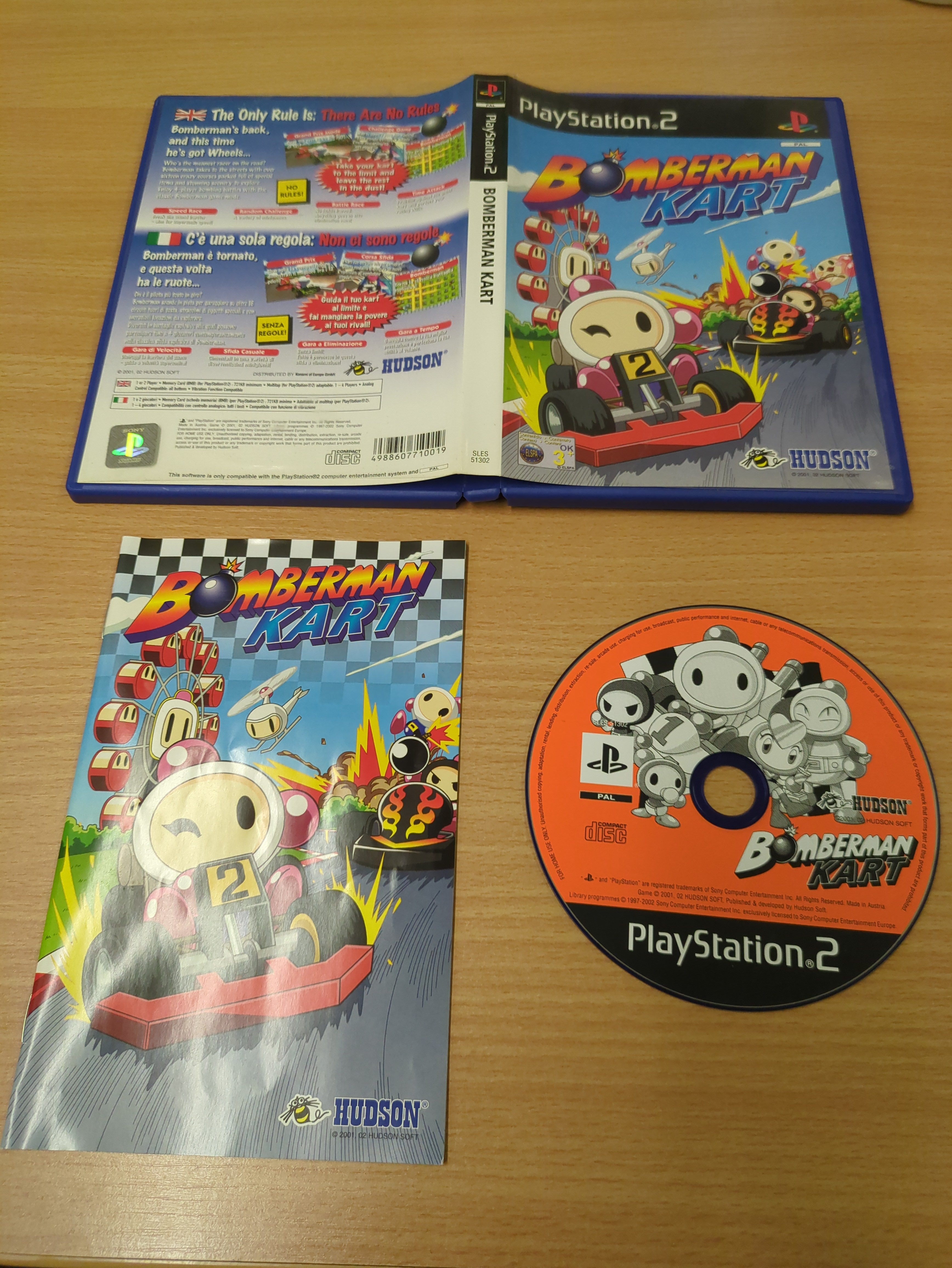 Bomberman Kart Sony PS2 game