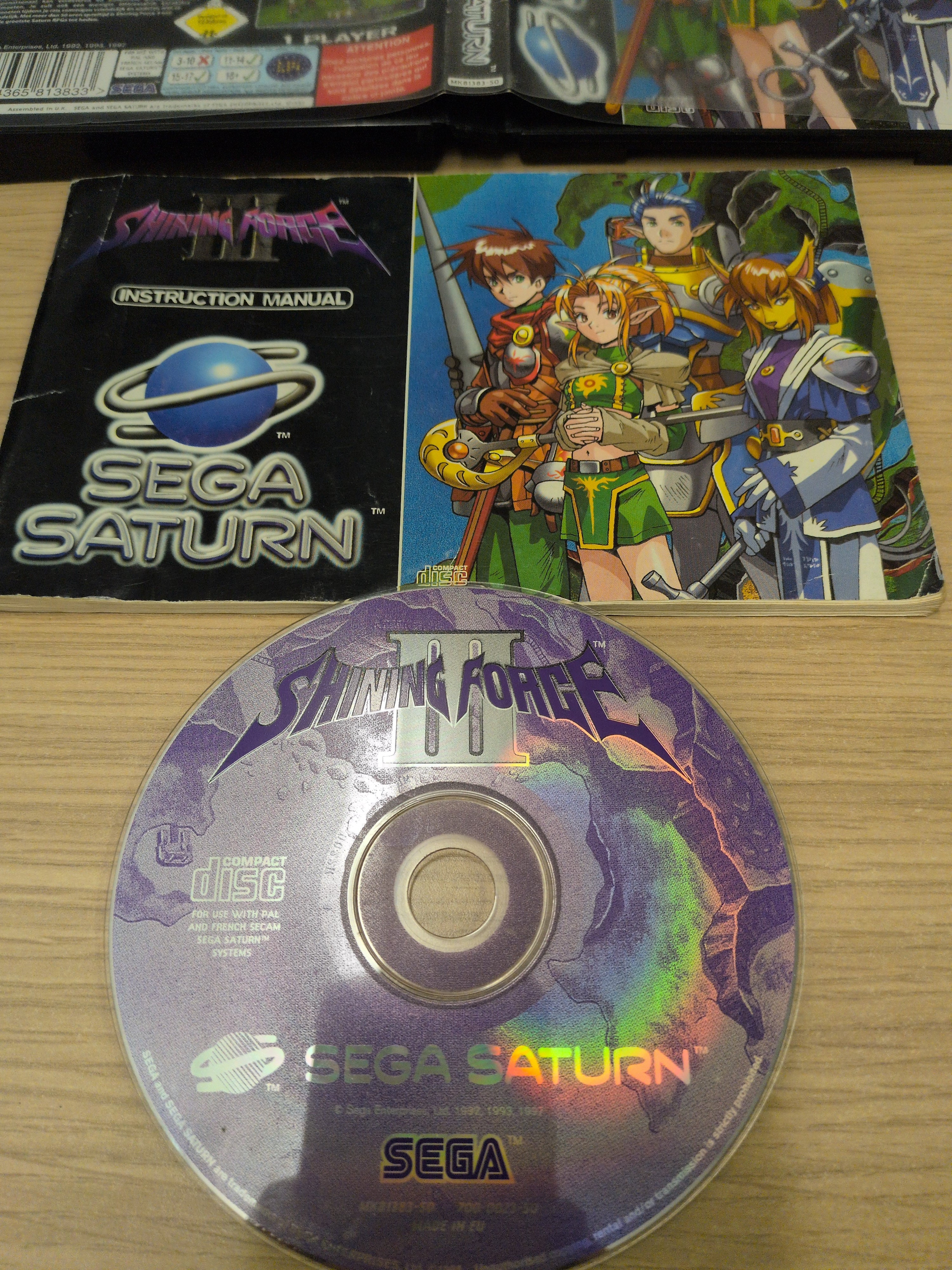 Shining Force III Sega Saturn game
