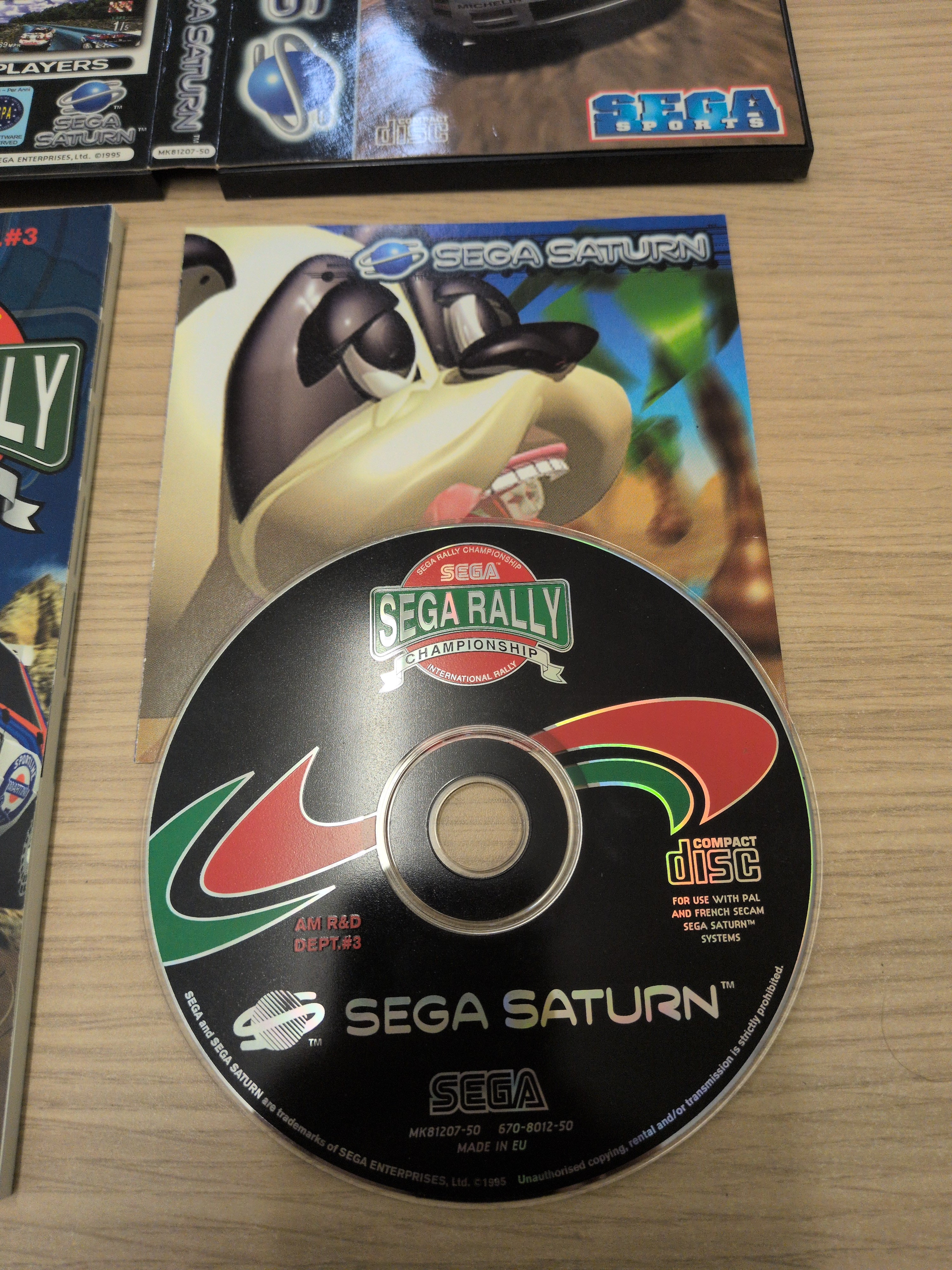 Sega Rally Championship Sega Saturn game