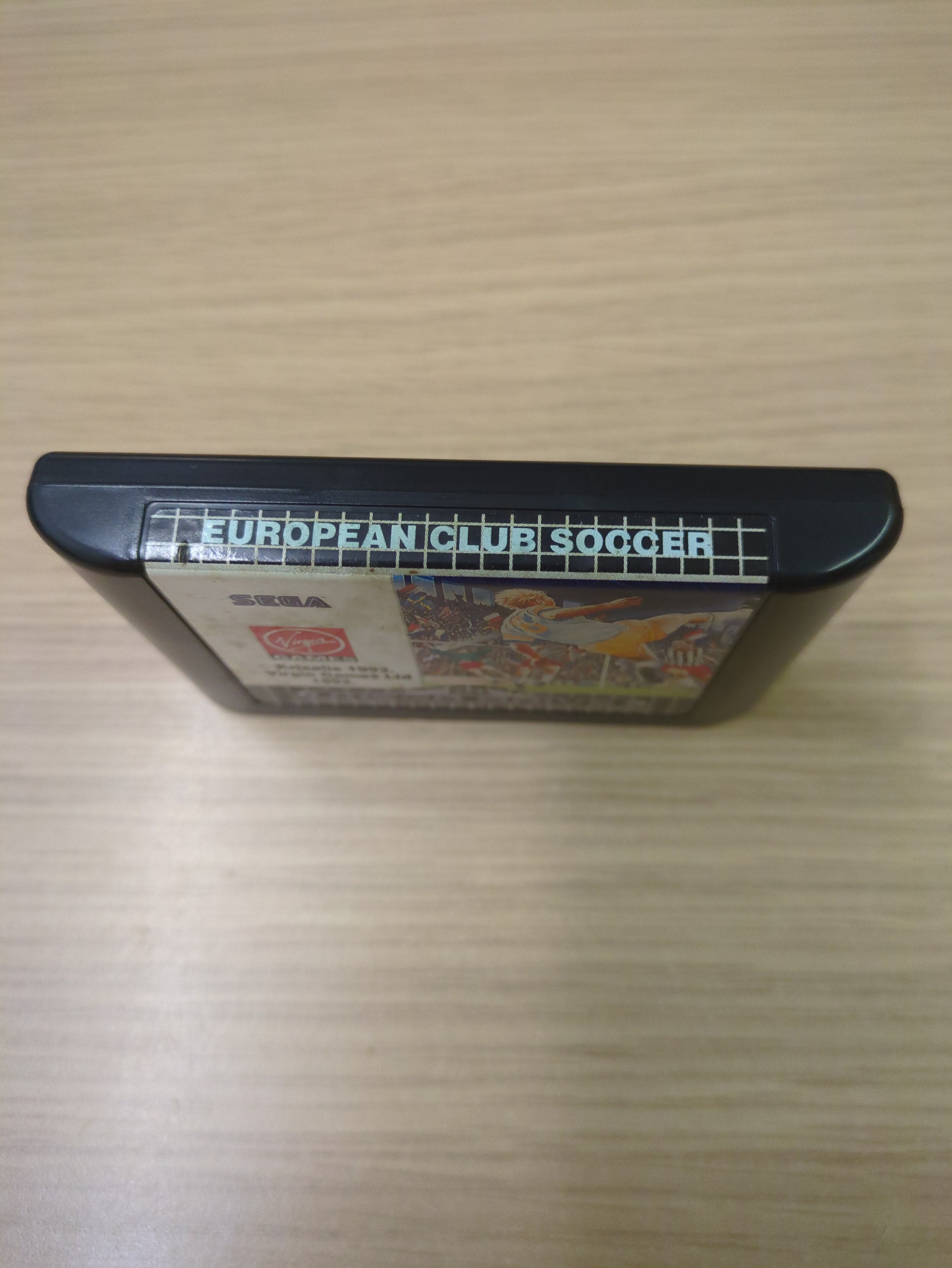 European Club Soccer Sega Mega Drive game Cart Only