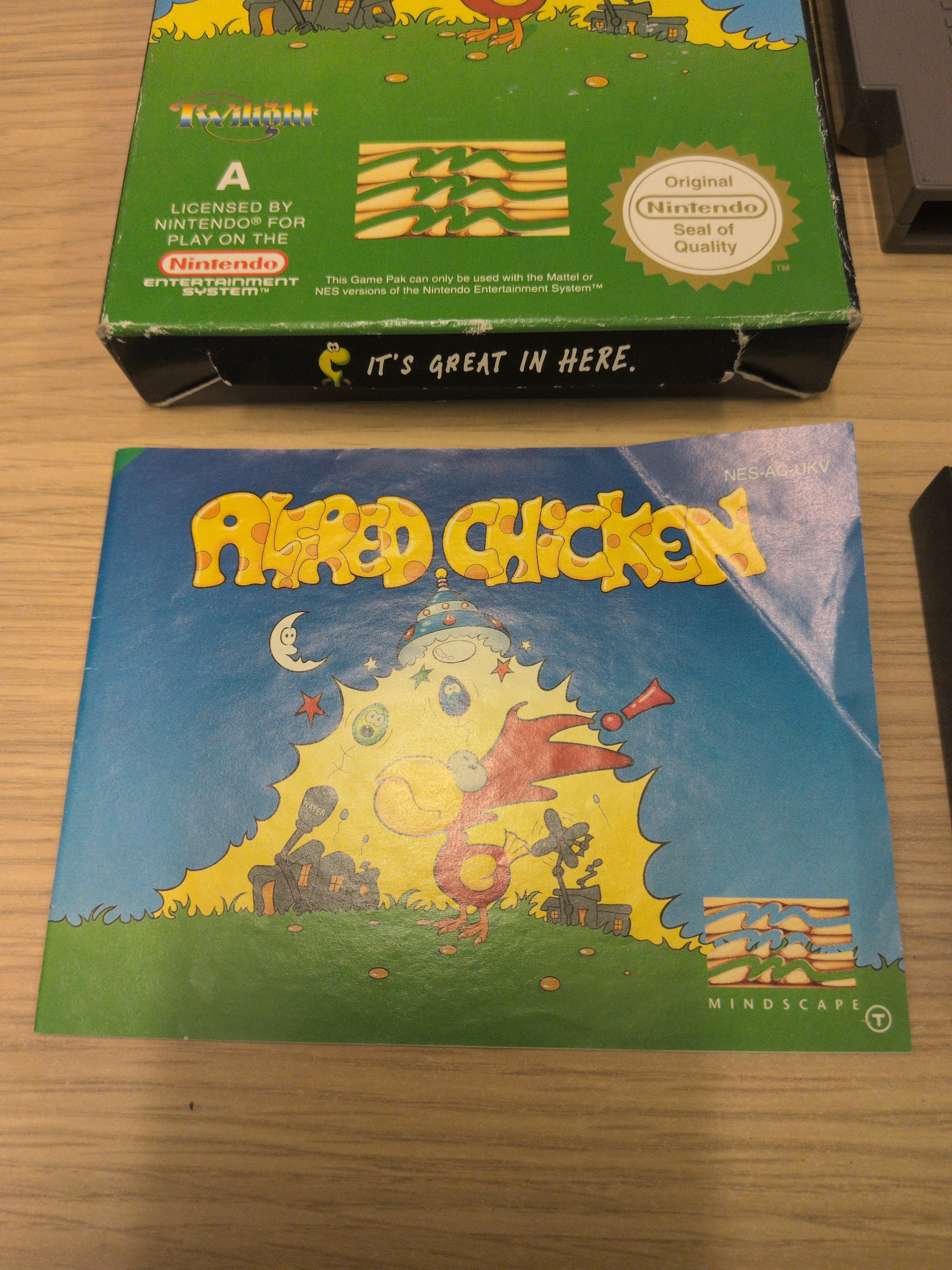 Alfred Chicken Nintendo NES game