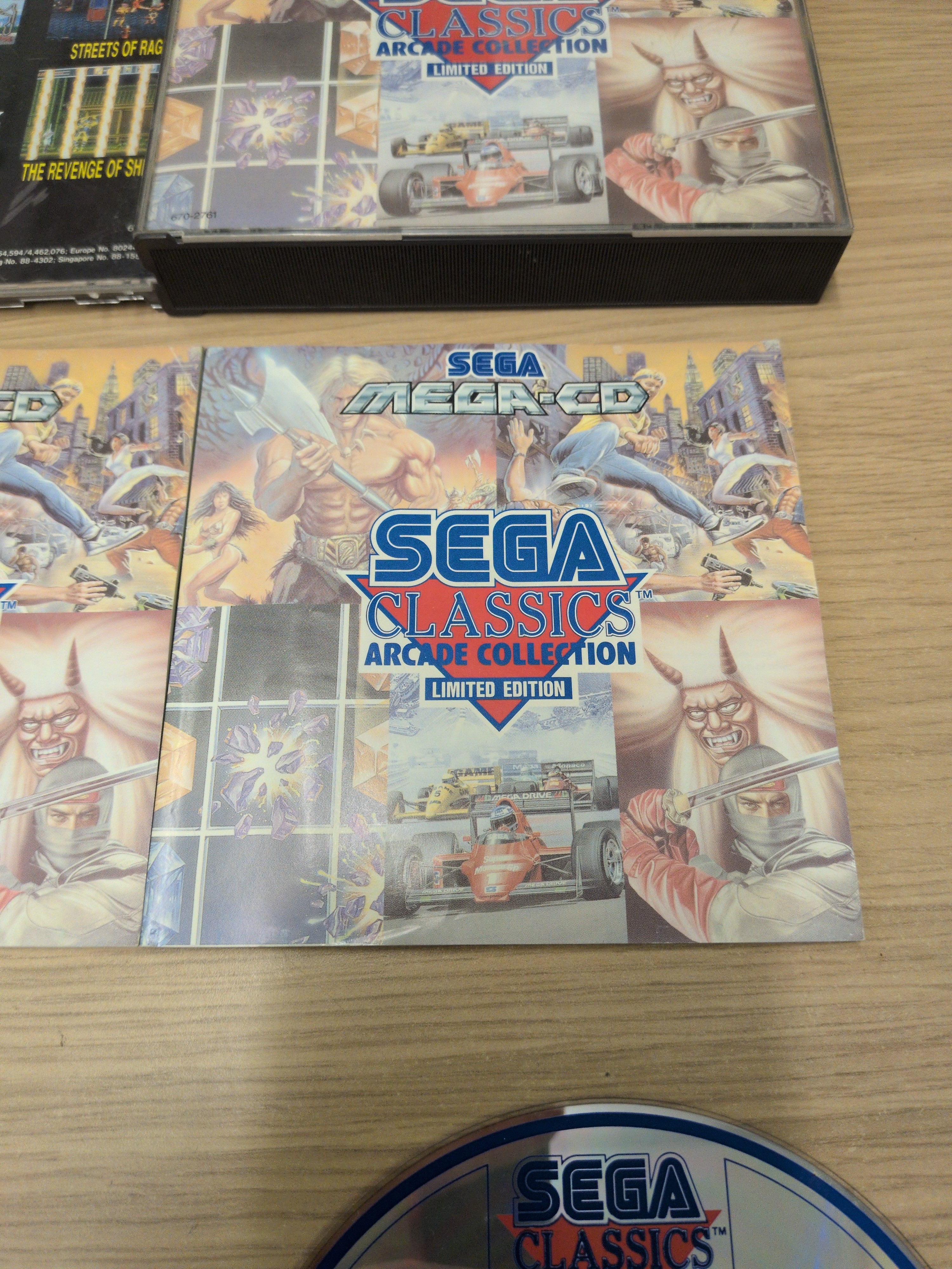 Sega Classics Arcade Collection Sega Mega-CD game (5-in-1)