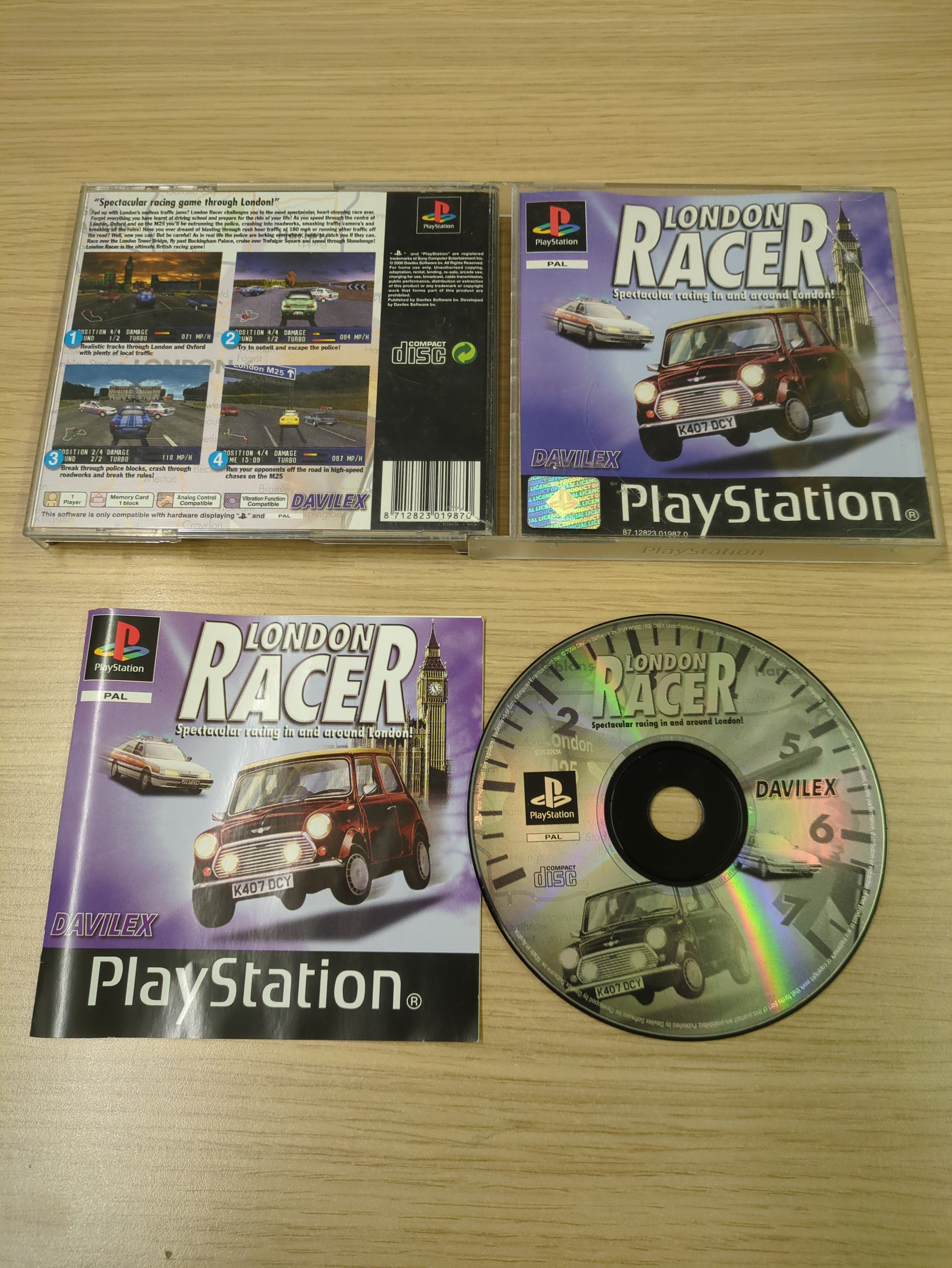 London Racer Sony PS1 game