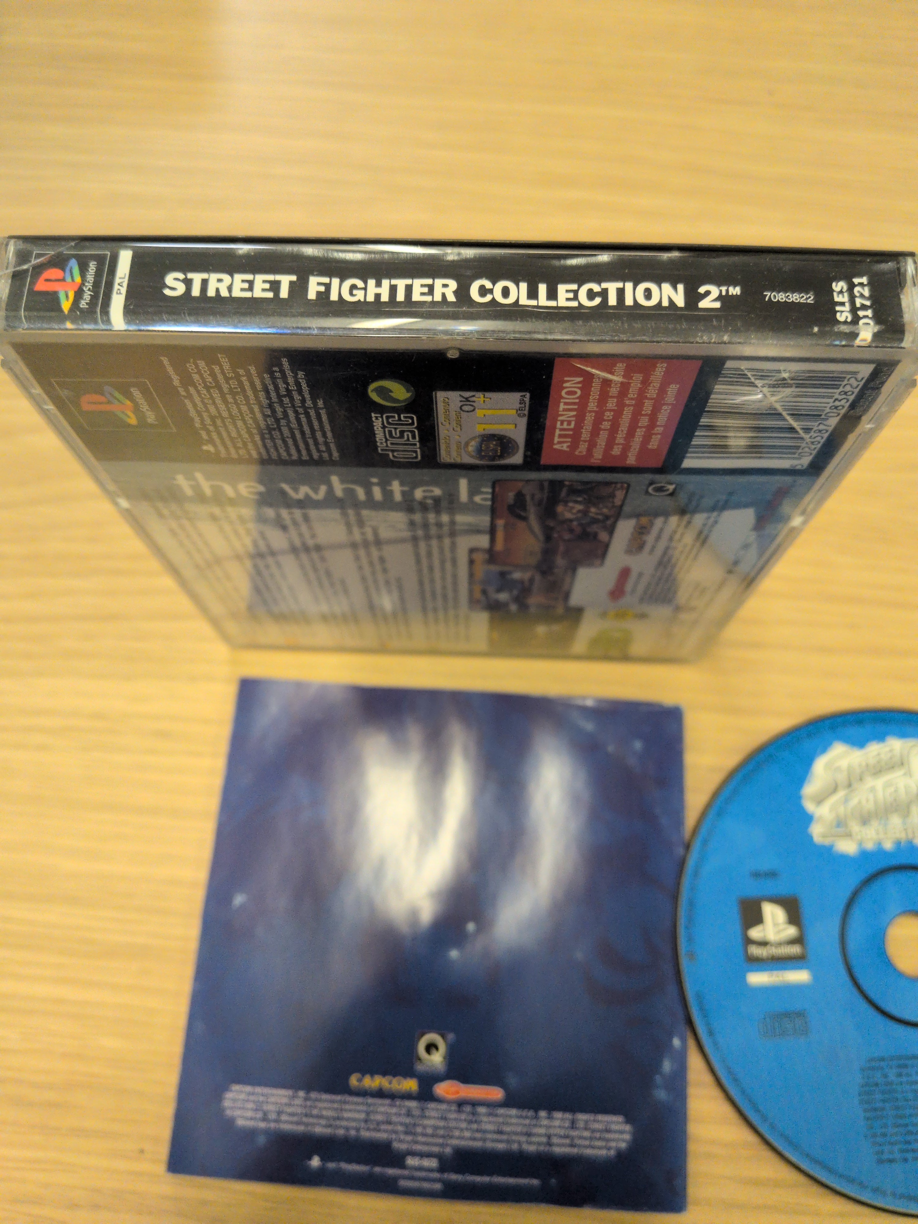 Street Fighter Collection 2 Sony PS1 game