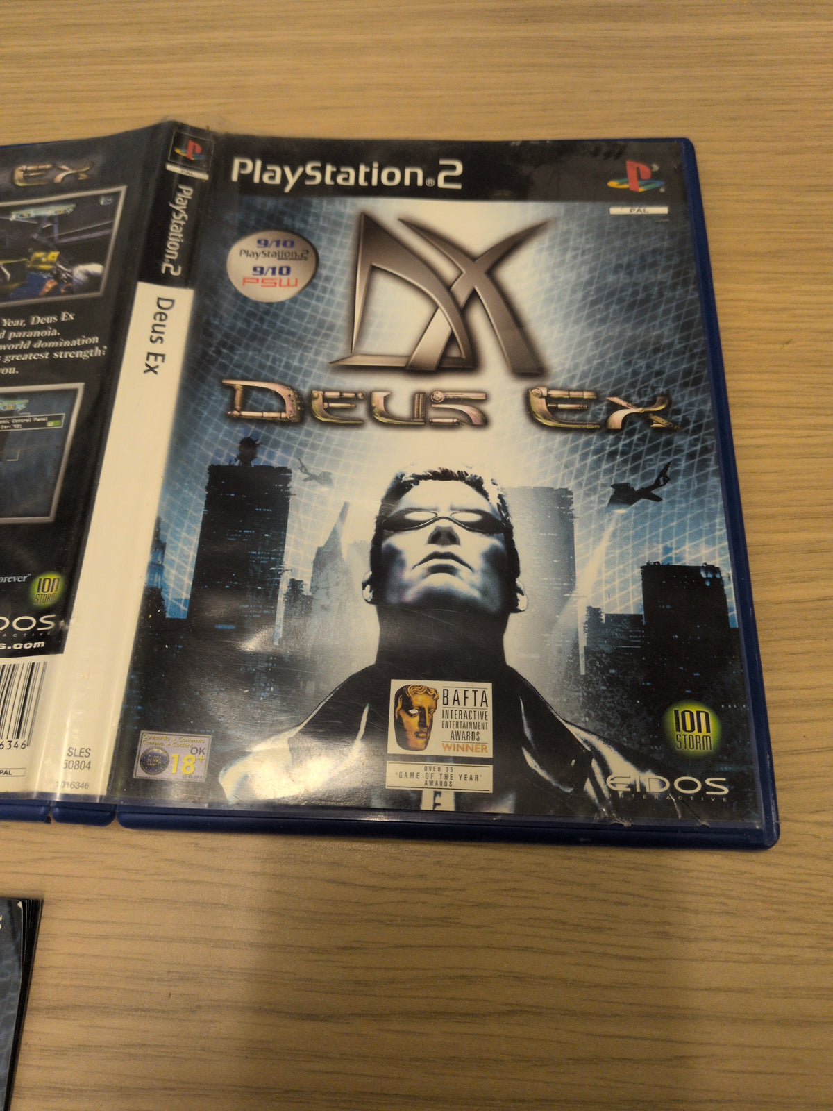 Deus Ex: The Conspiracy Sony PS2 game