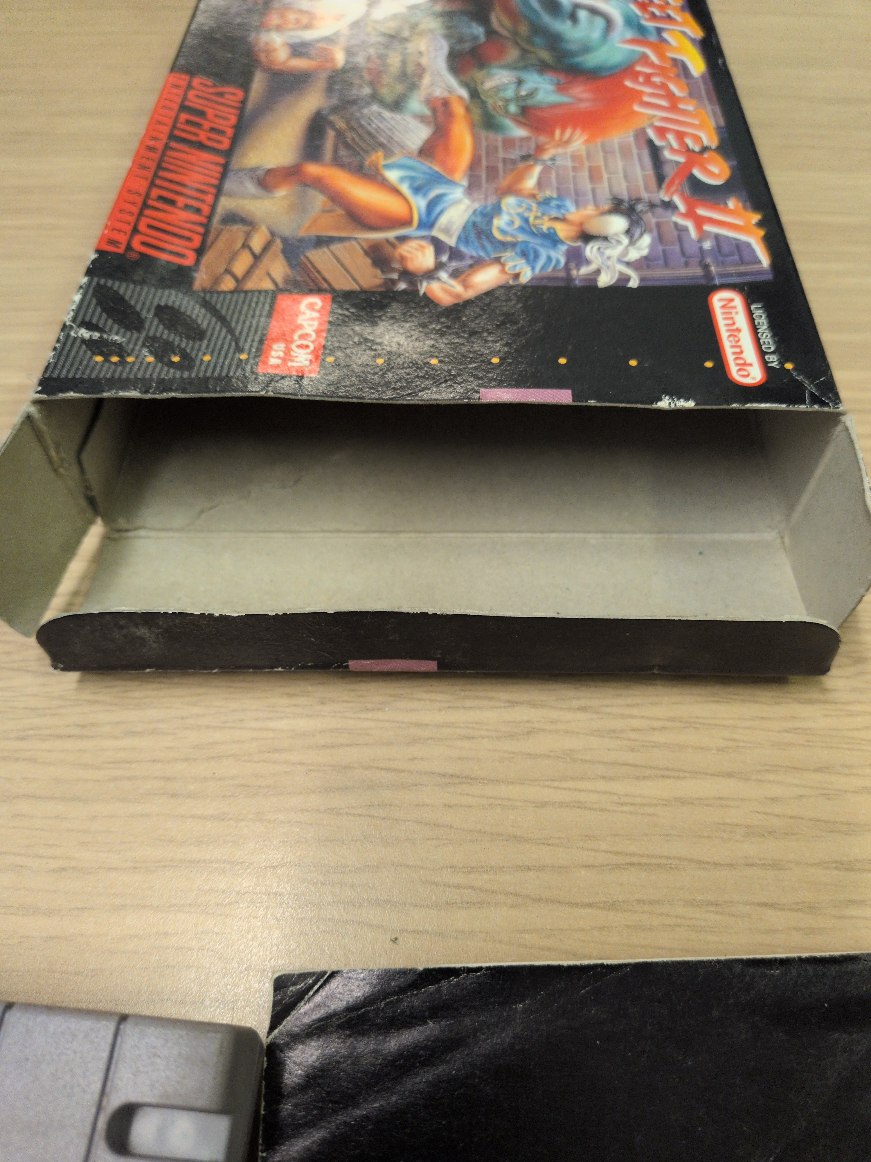 Street Fighter II Super Nintendo SNES game Boxed NTSC