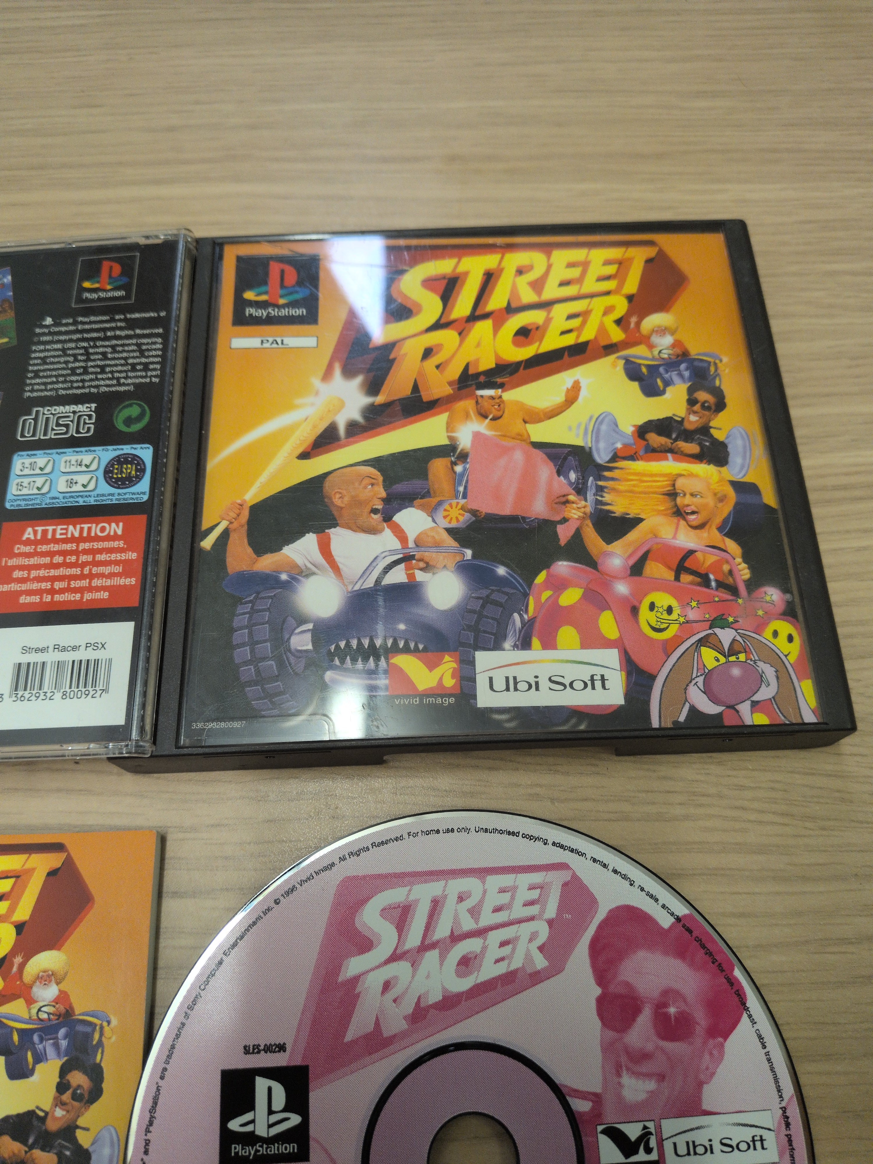 Street Racer Sony PS1 game