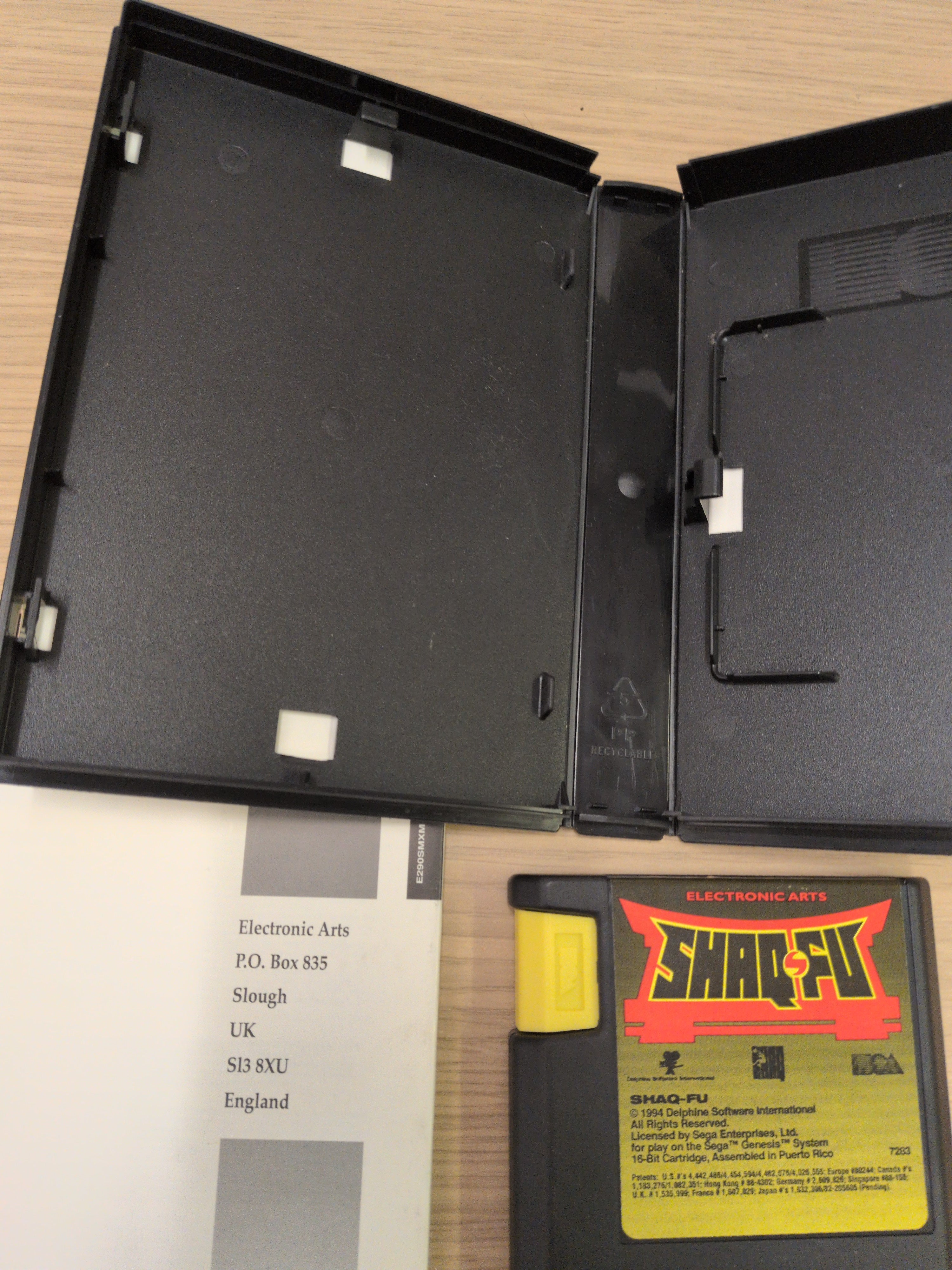Shaq-Fu Sega Mega Drive game