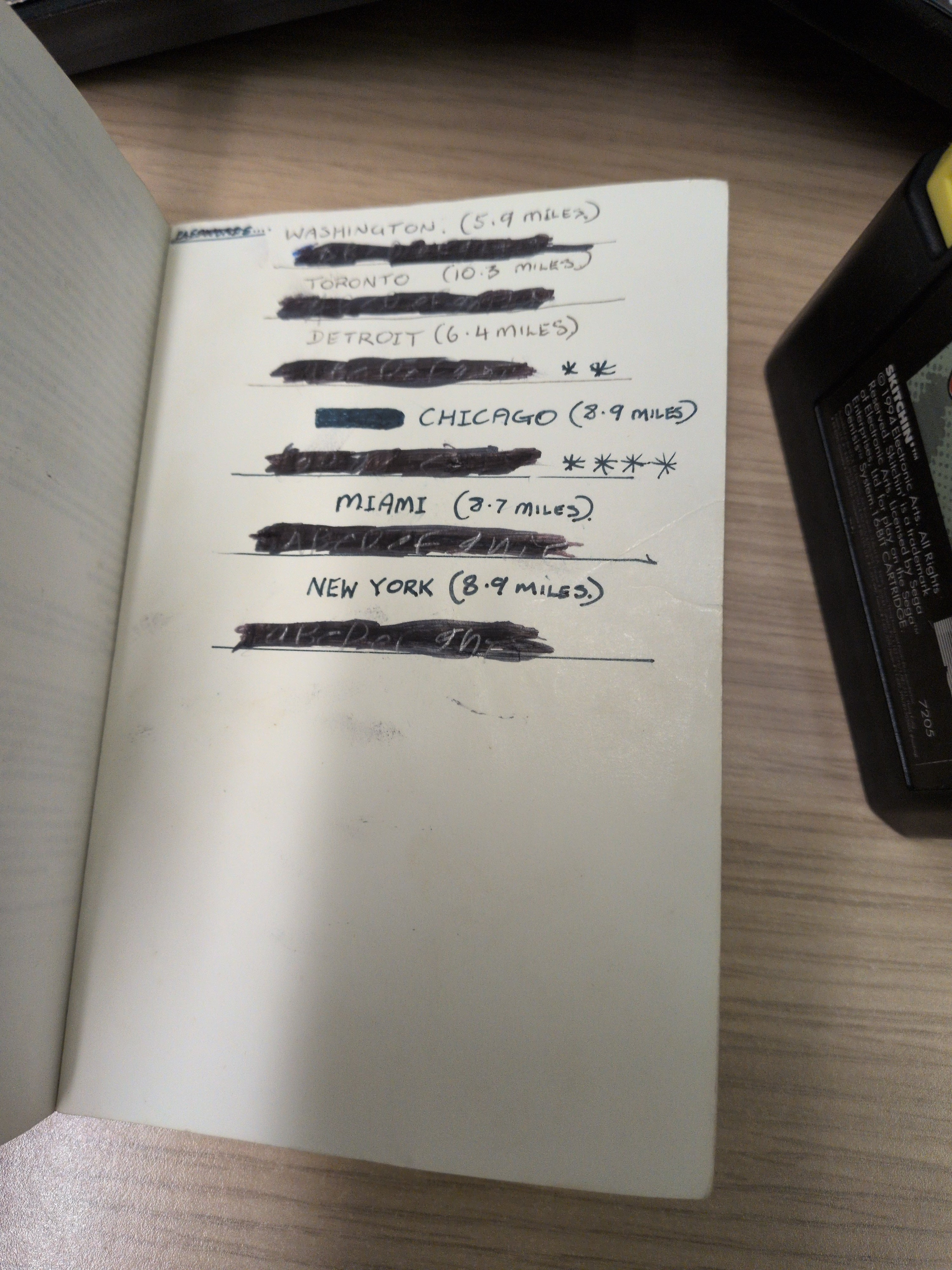 Skitchin' Sega Mega Drive game