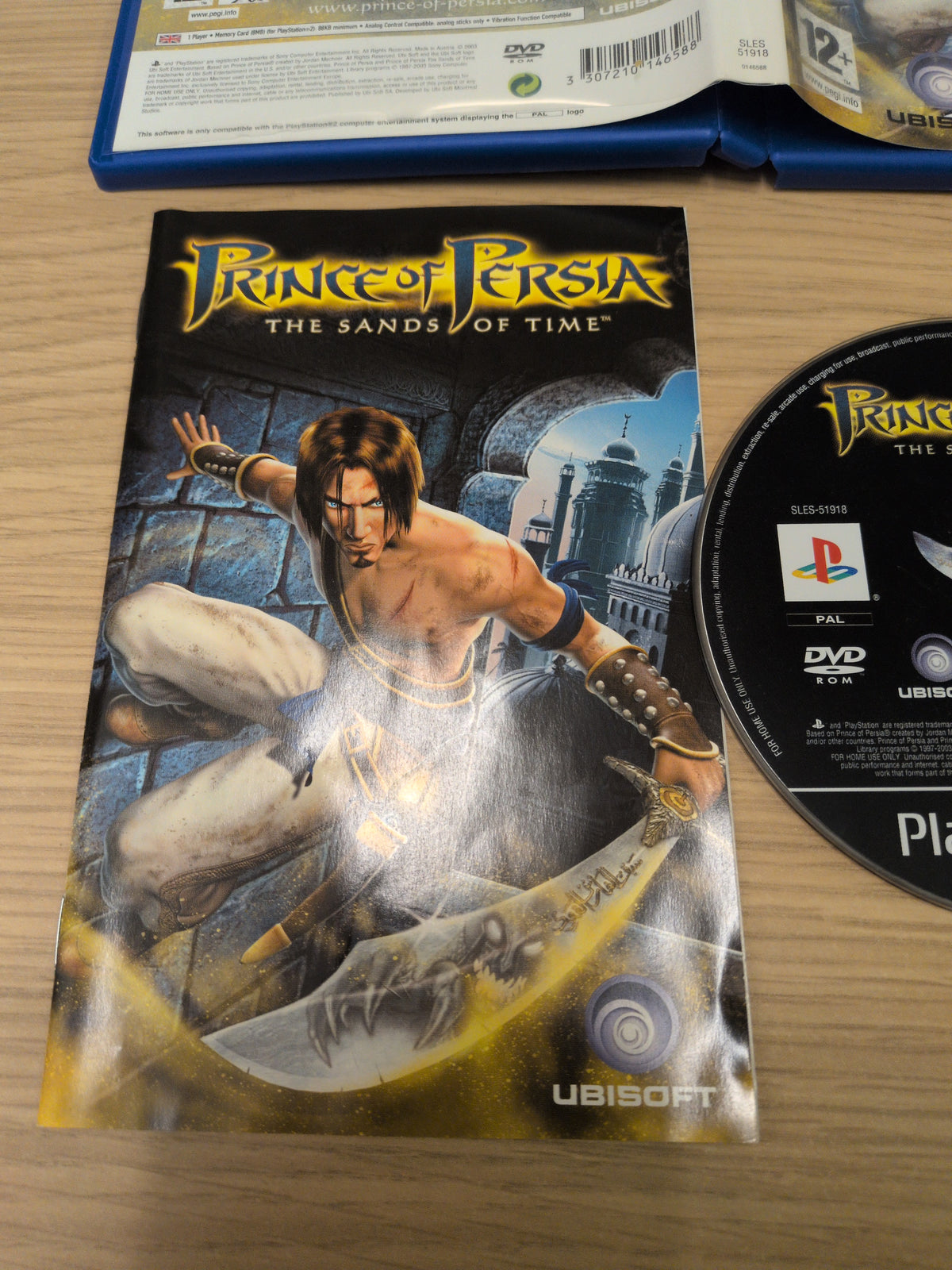 Prince of Persia The Sands of Time Sony PS2 game