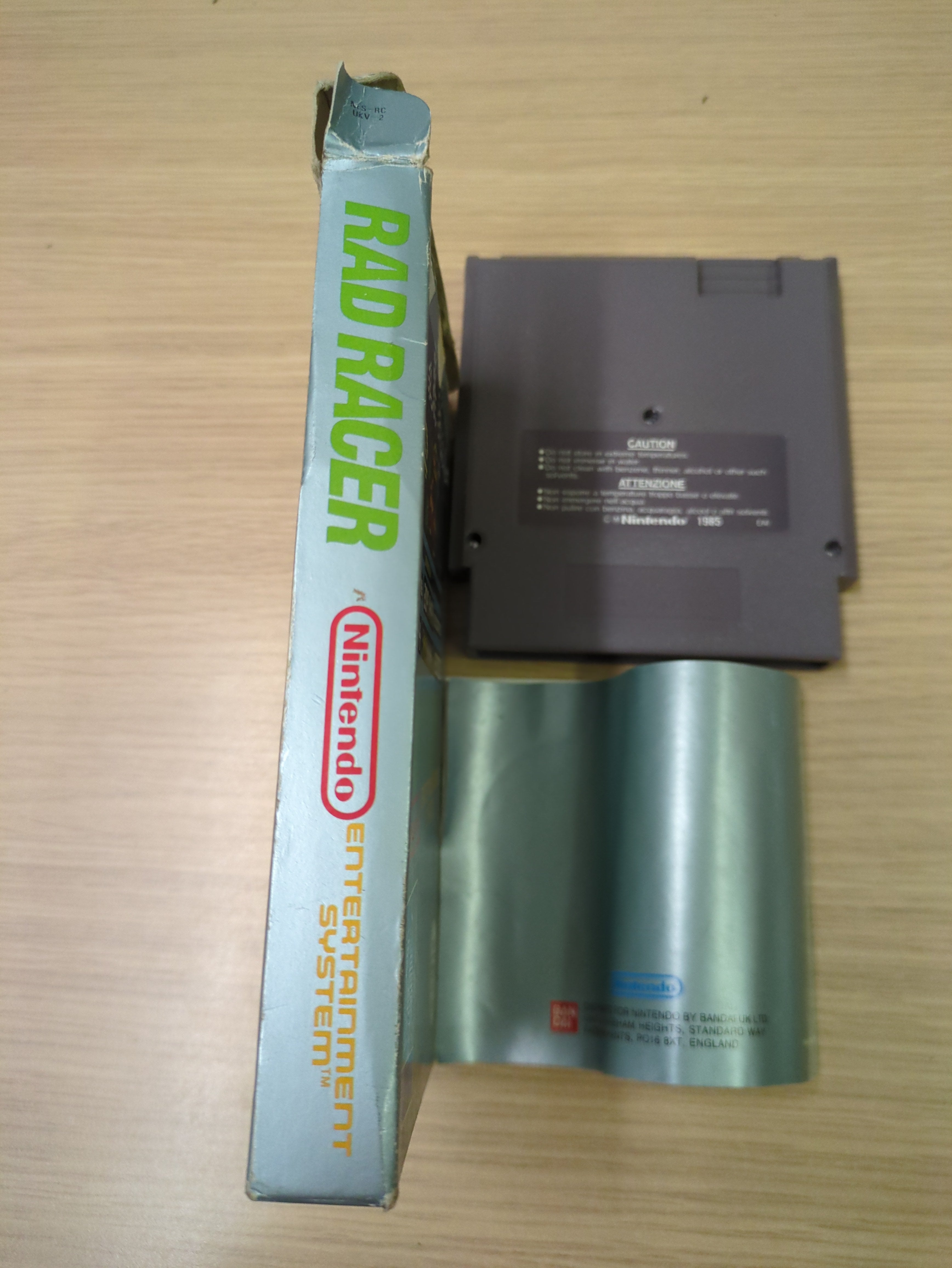 Rad Racer Nintendo NES game Boxed