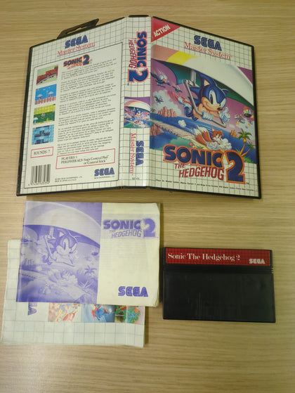 Sonic The Hedgehog 2 Sega Master System game