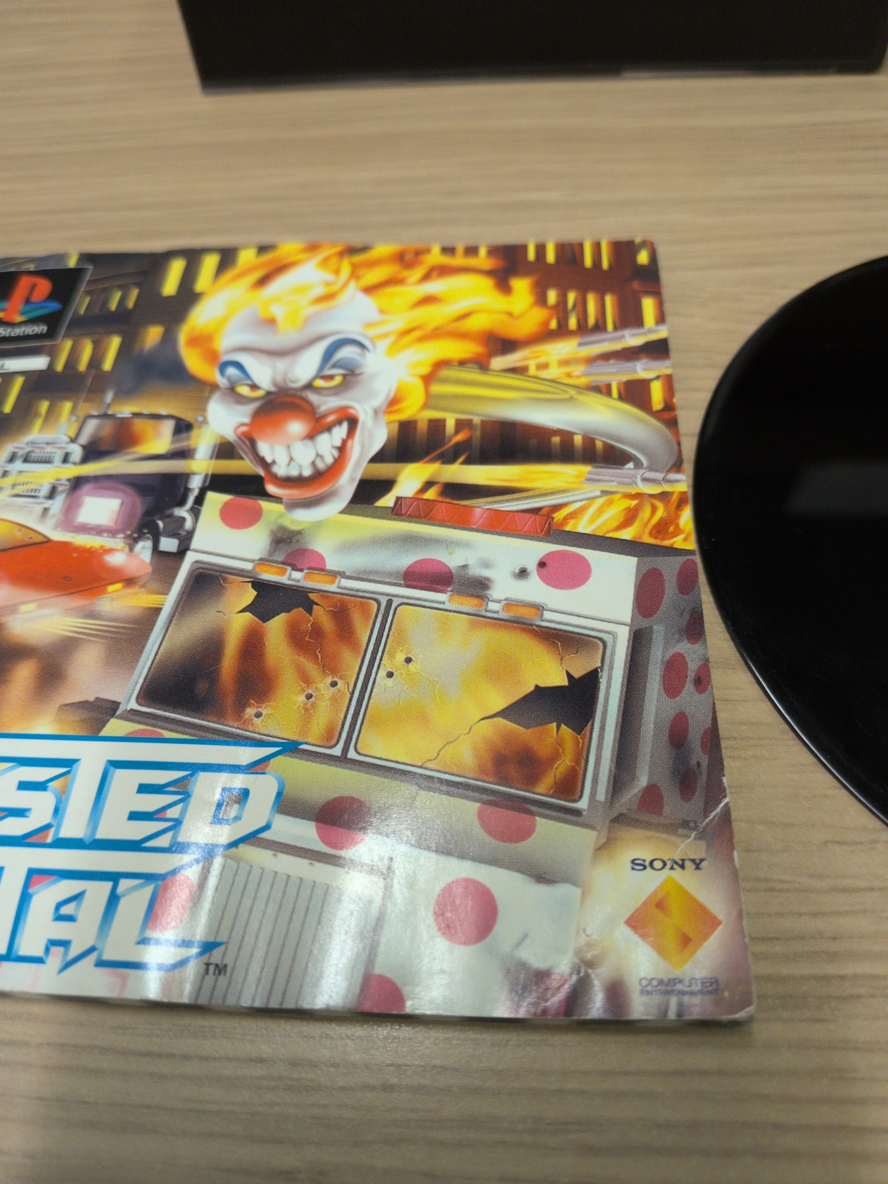 Twisted Metal Sony (Big box) PS1 game