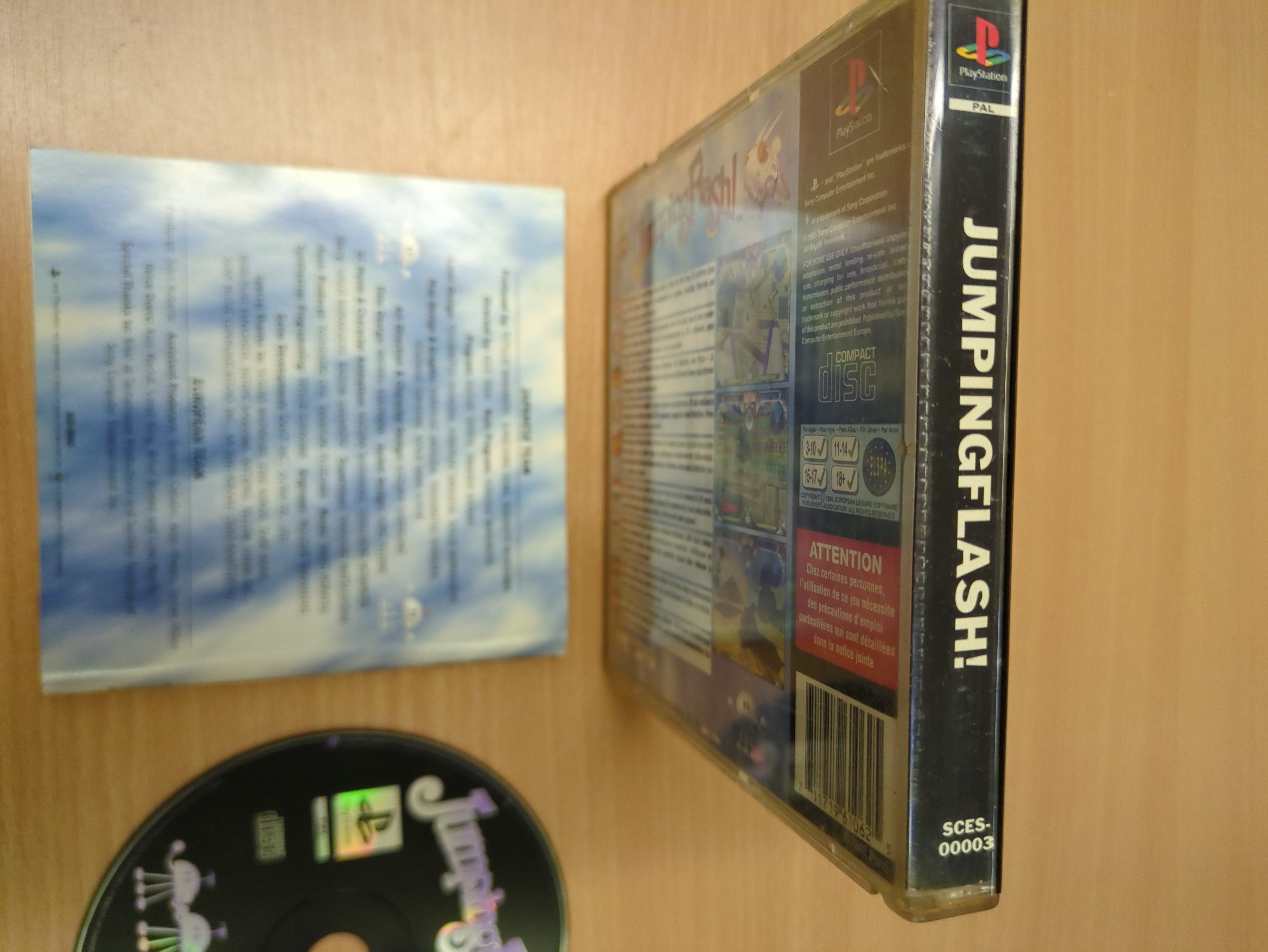 Jumping Flash Sony PS1 game