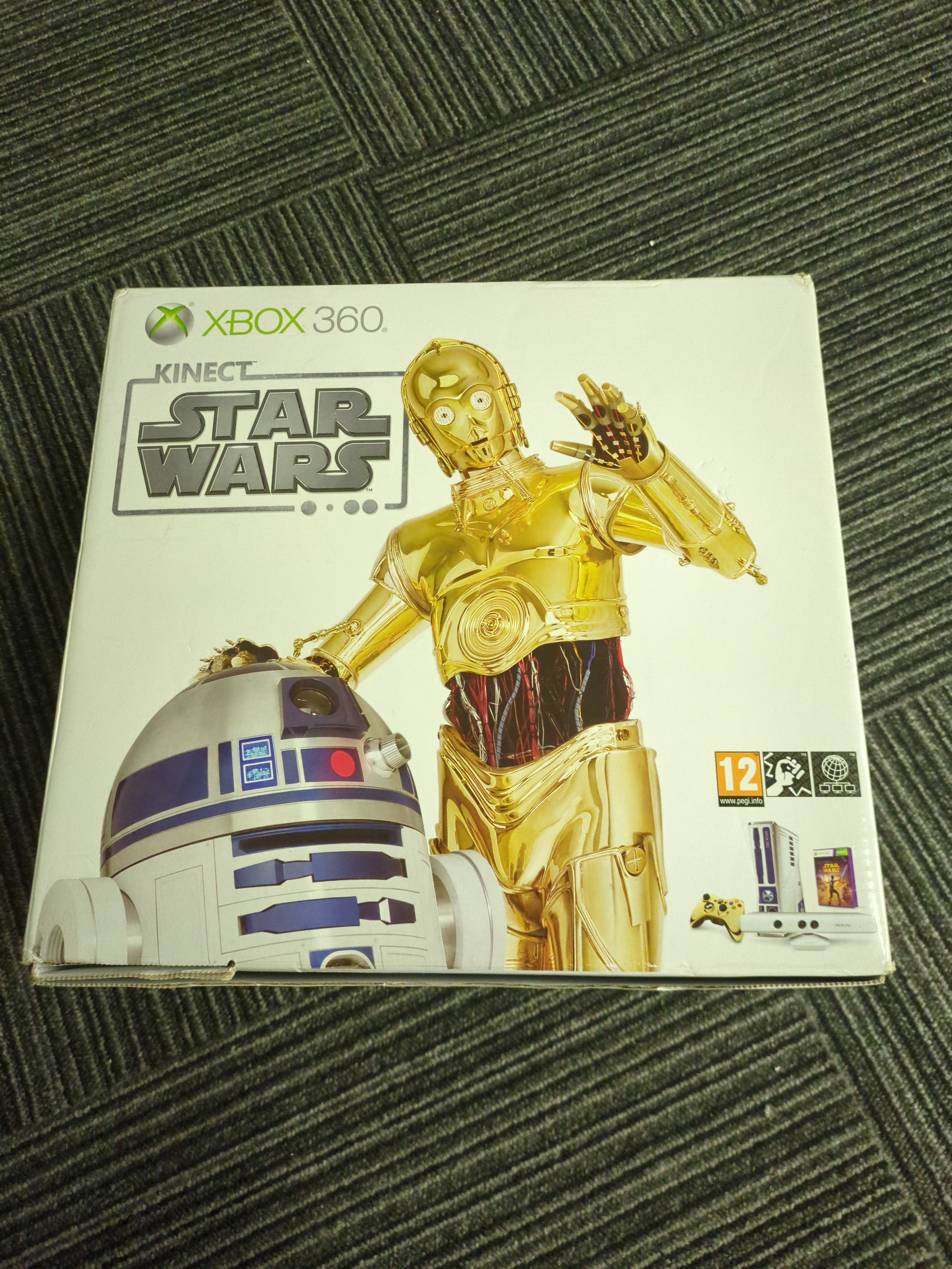 Xbox 360 Limited Edition Kinect Star Wars Console Boxed