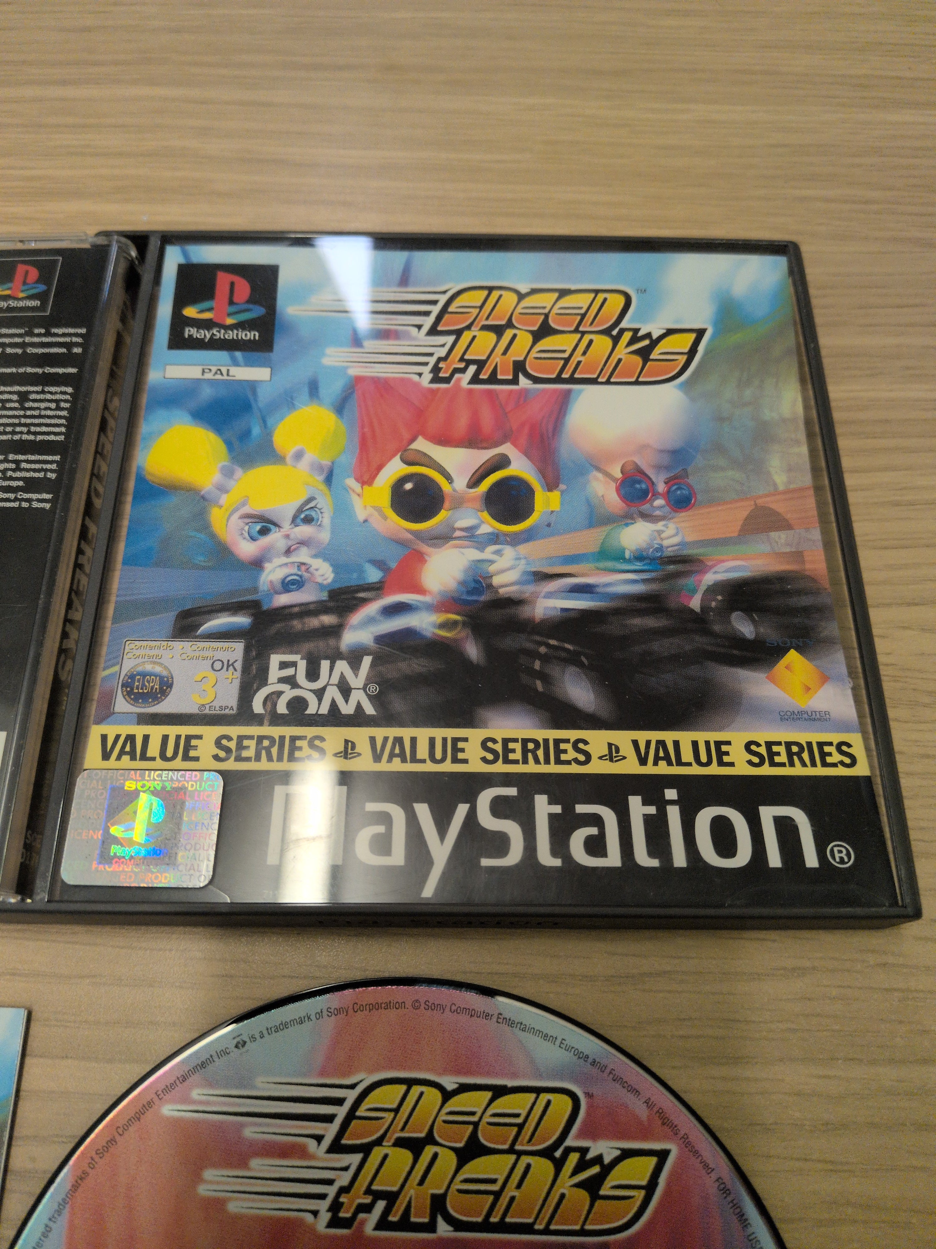 Speed Freaks Sony PS1 game