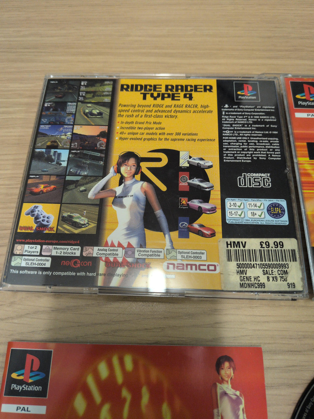 Ridge Racer Type 4 Sony PS1 game