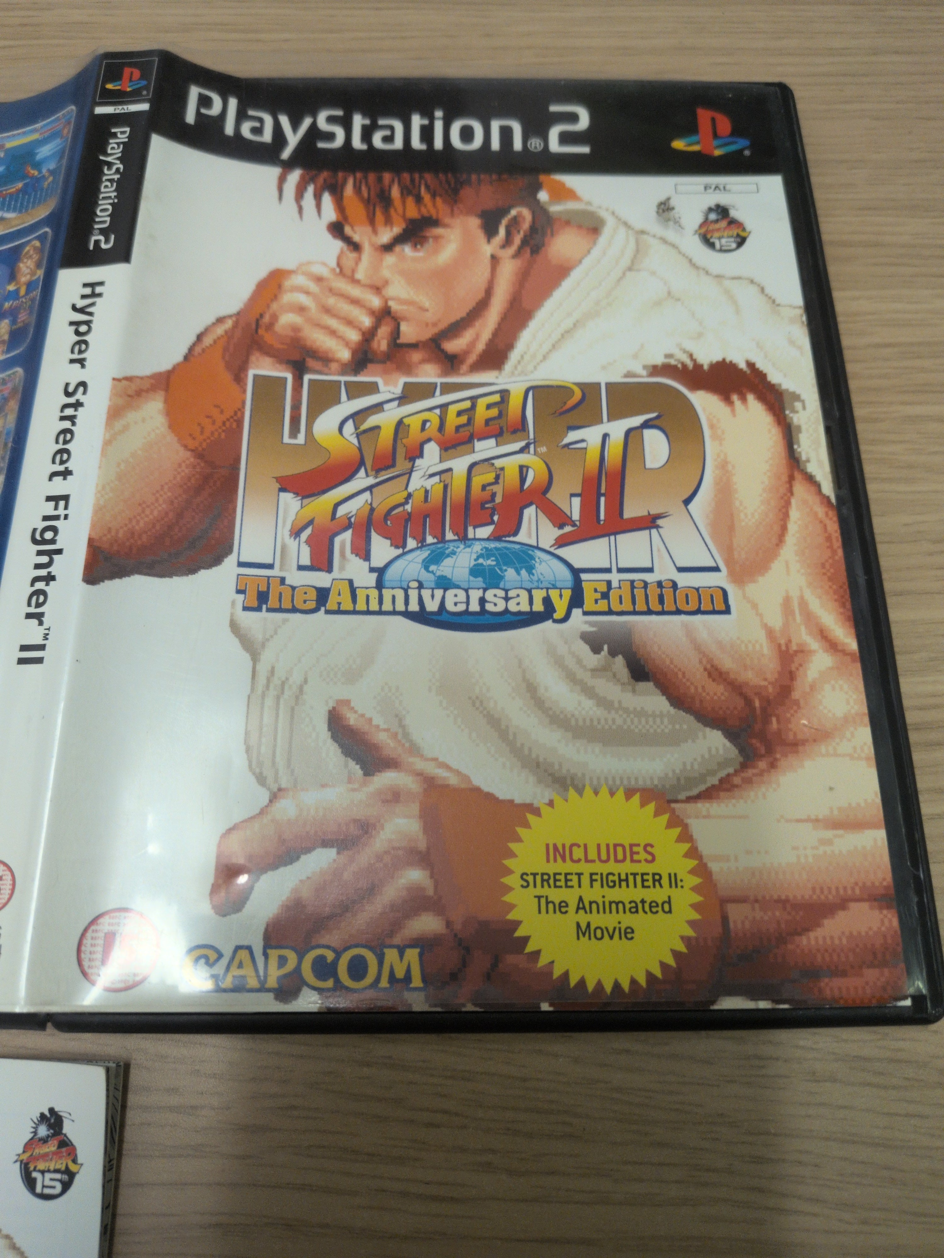 Hyper Street Fighter II Sony PS2 game