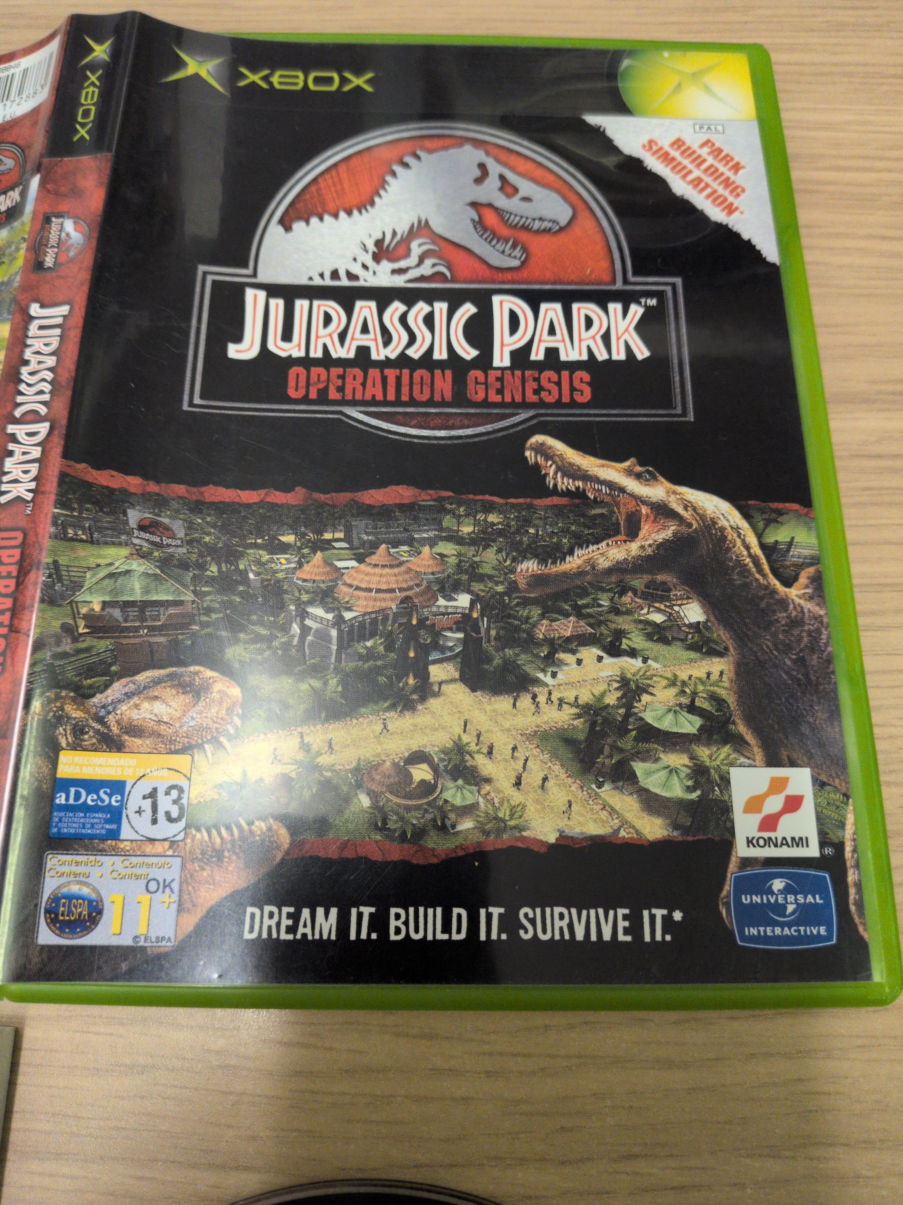 Jurassic Park: Operation Genesis original xbox game