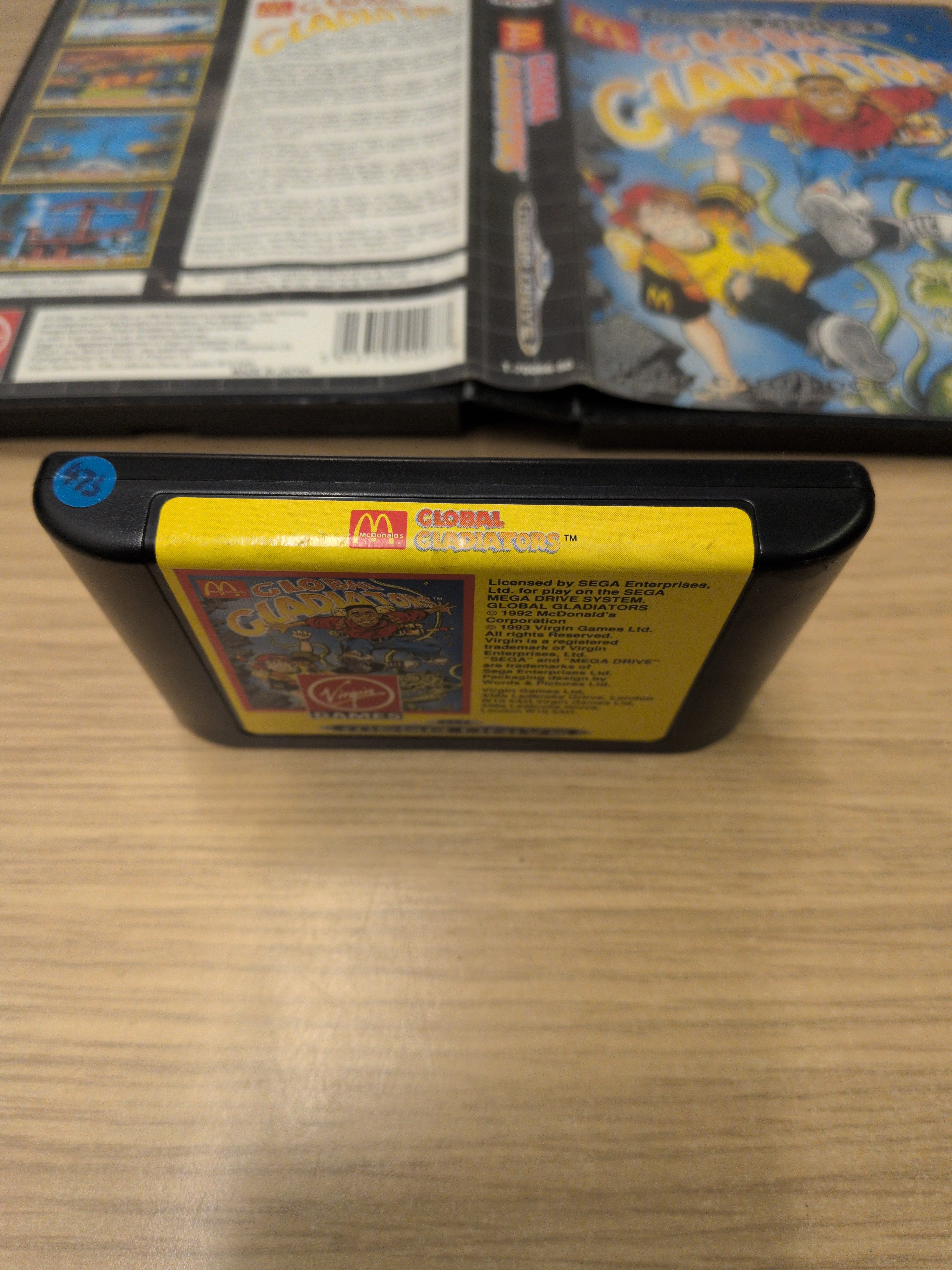 Global Gladiators Sega Mega Drive game