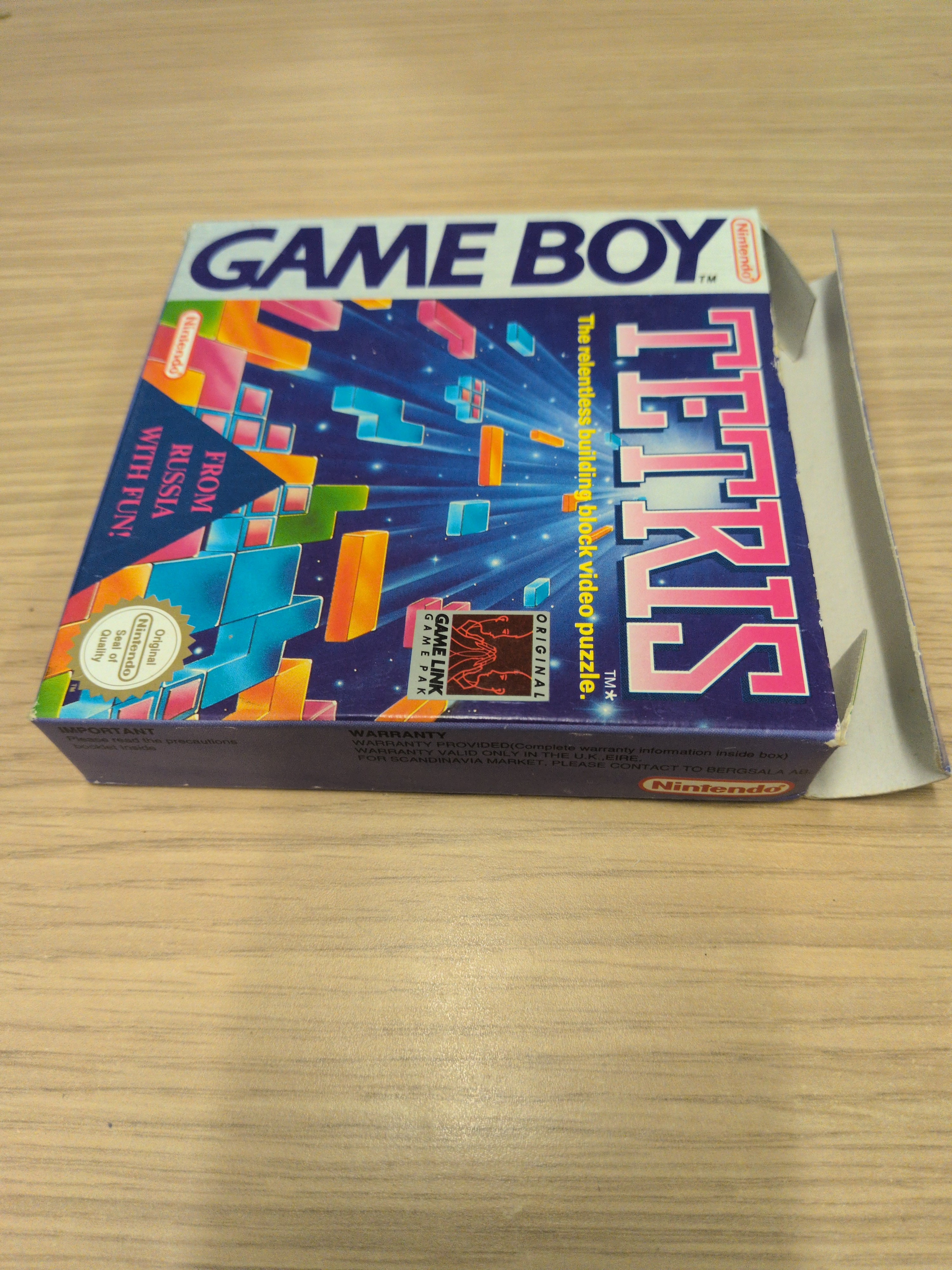 Tetris Nintendo Game Boy game Boxed