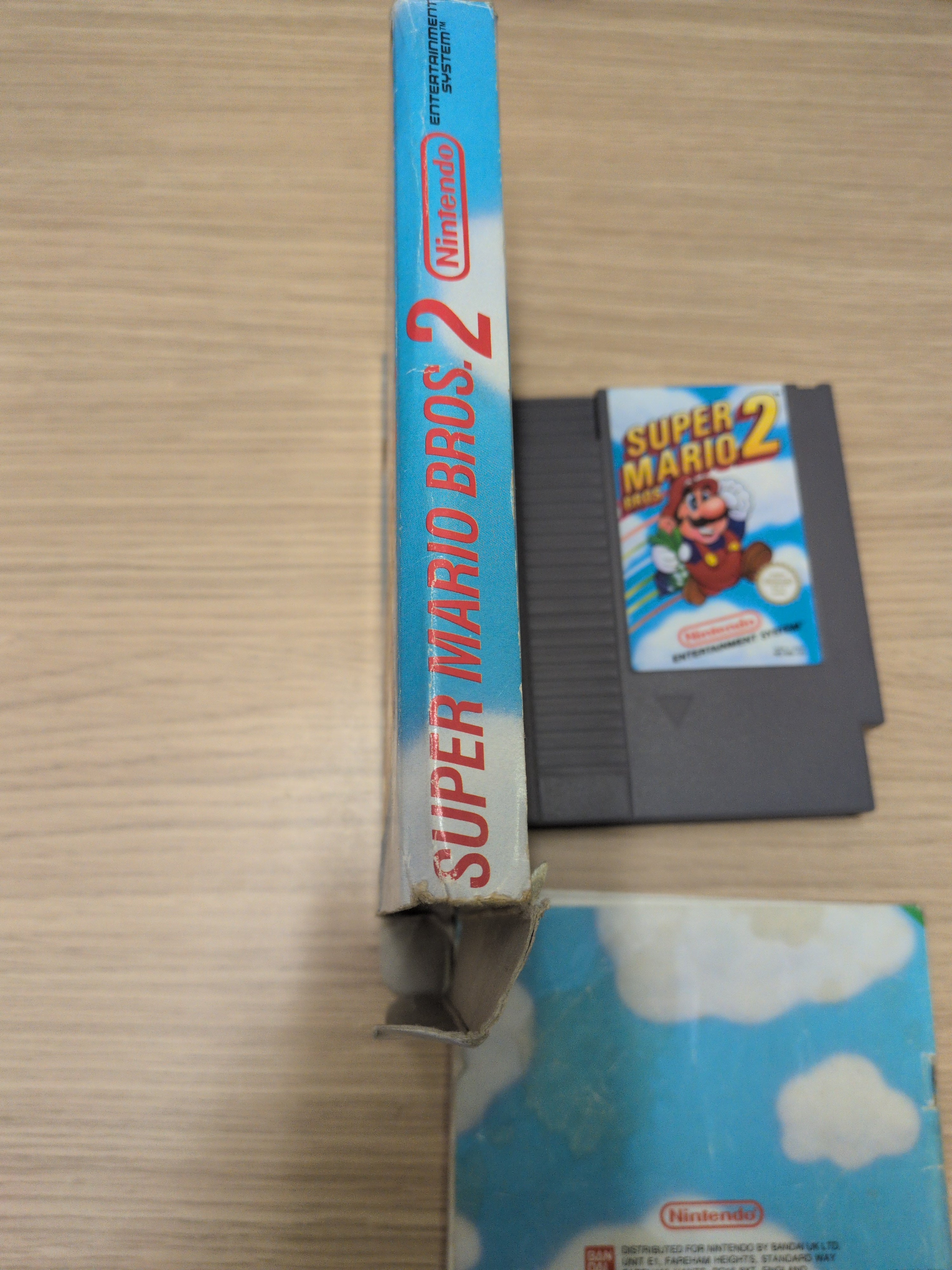 Super Mario Bros. 2 Nintendo NES game boxed