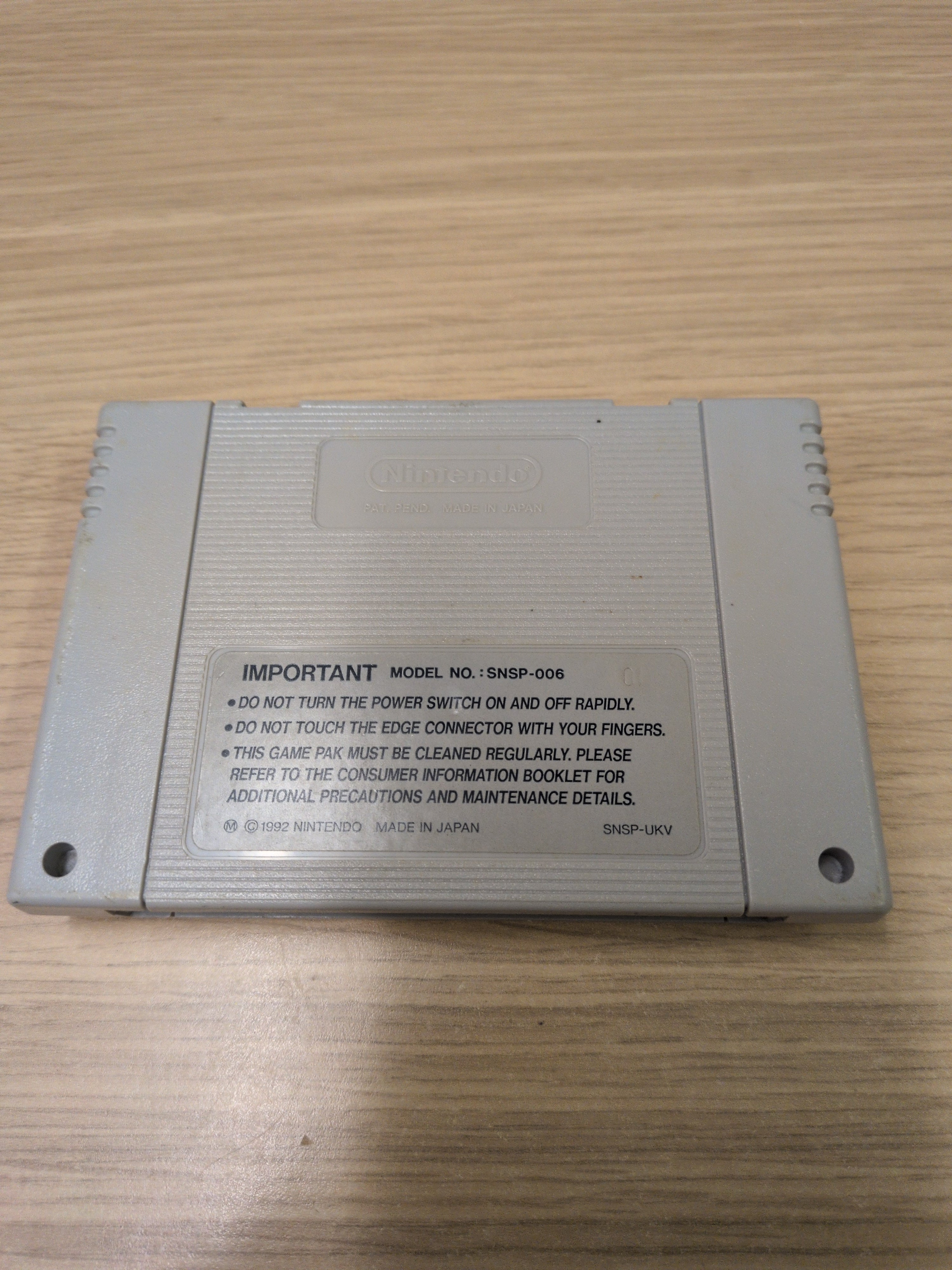 Super Metroid Super Nintendo SNES game cart only