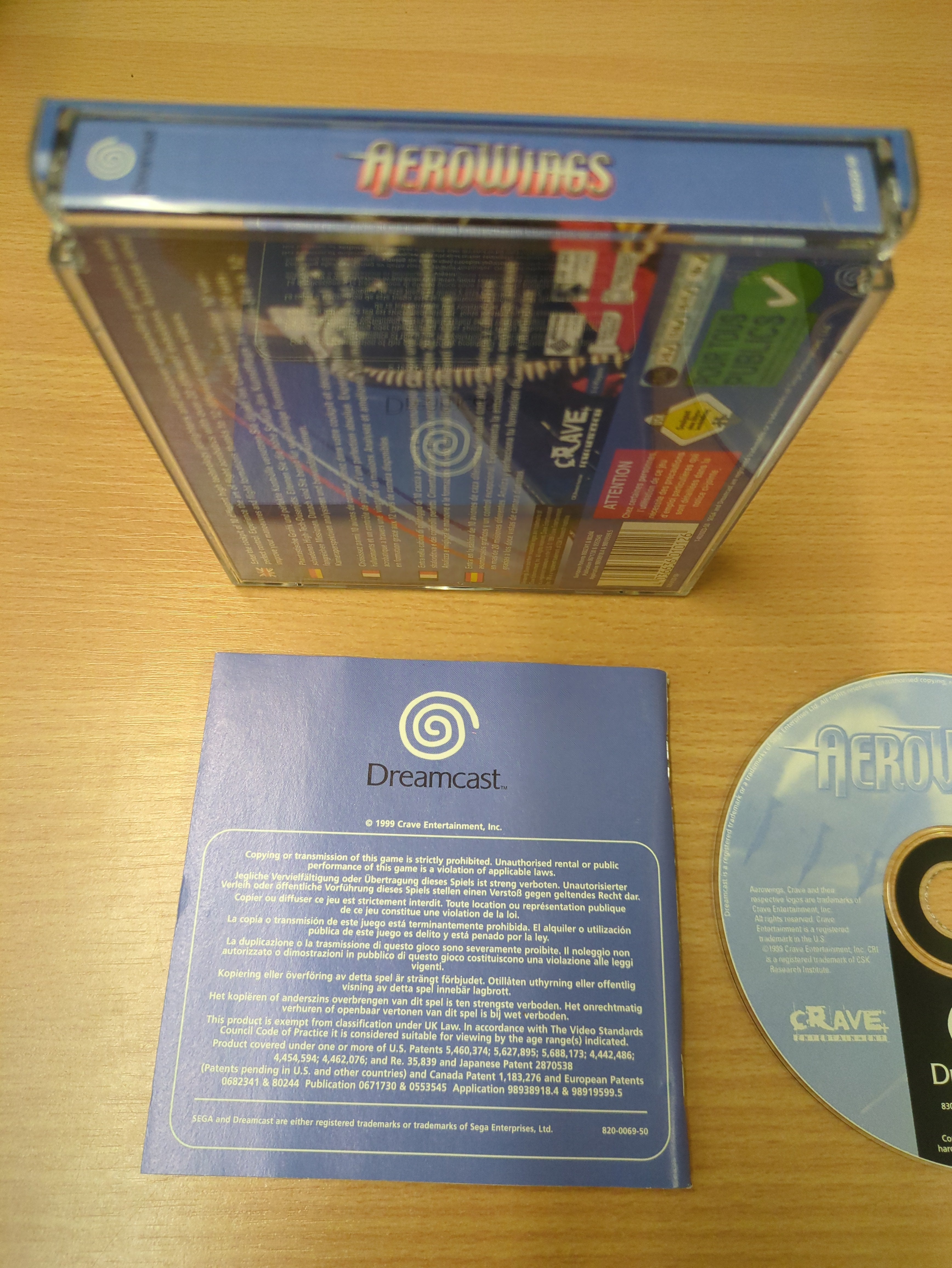Aerowings Sega Dreamcast game