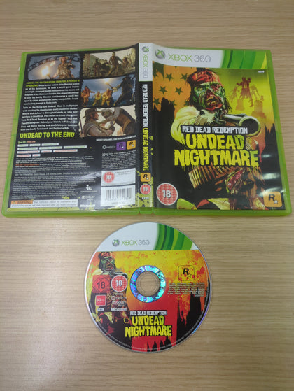 Red Dead Redemption Undead Nightmare Xbox 360 game