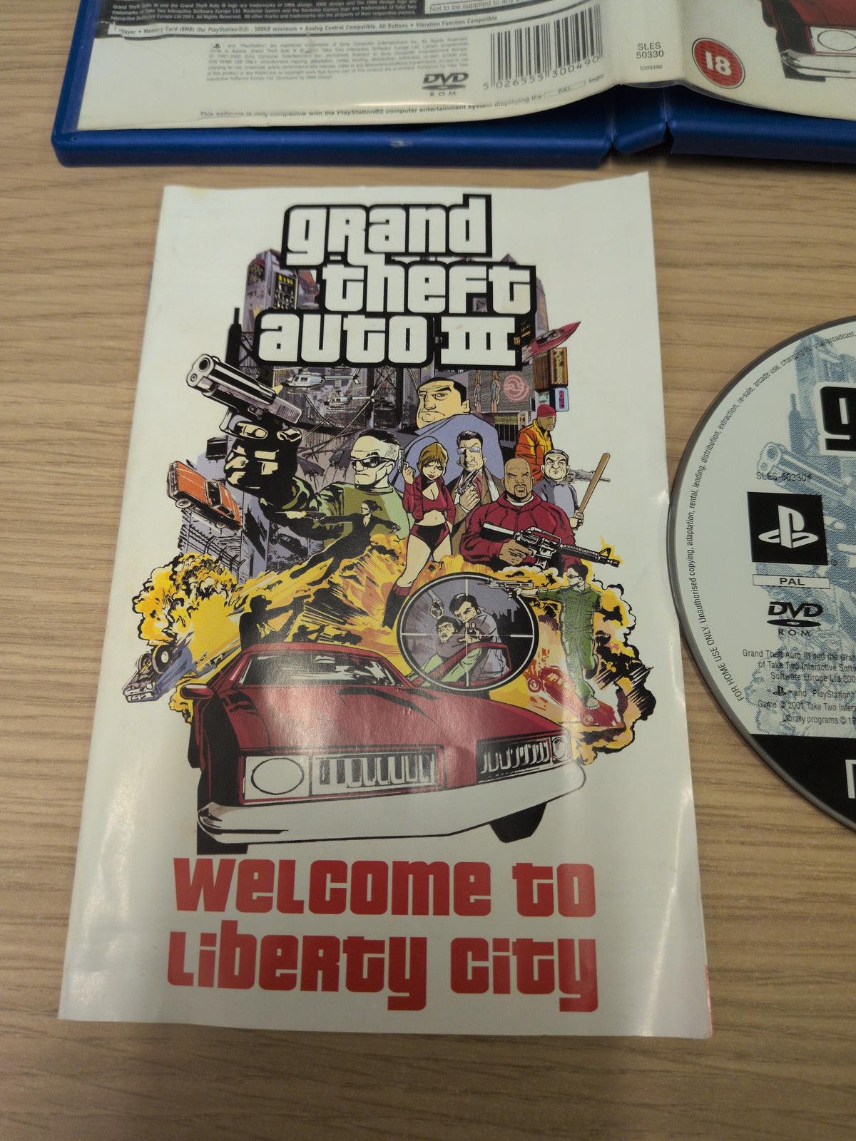 Grand Theft Auto III Sony PS2 game